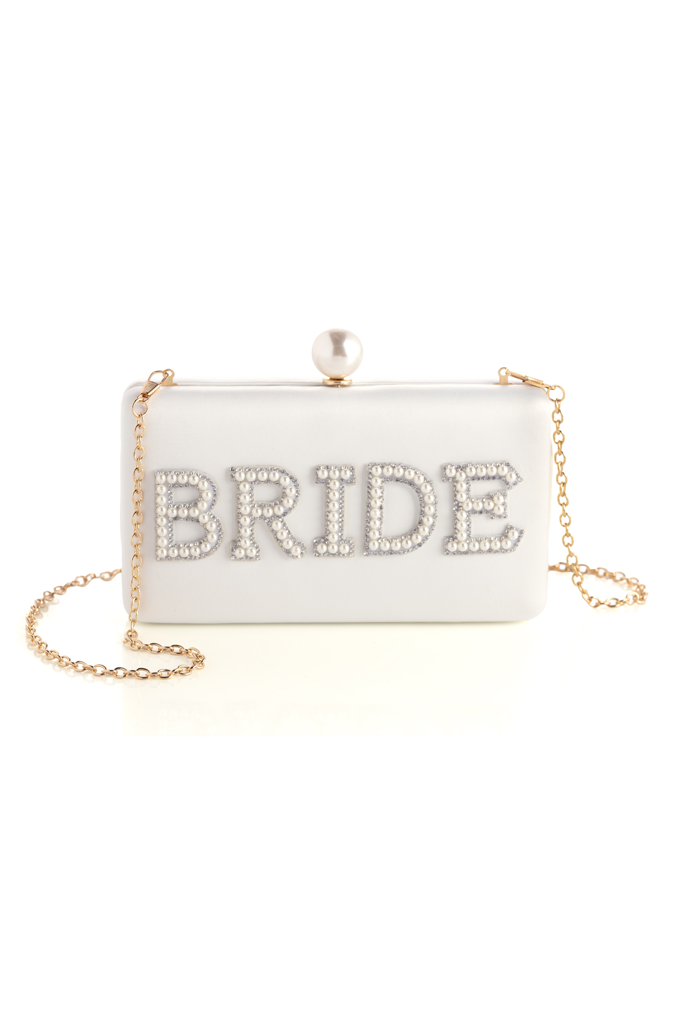 Picture of "BRIDE" PEARL MINAUDIERE, IVORY