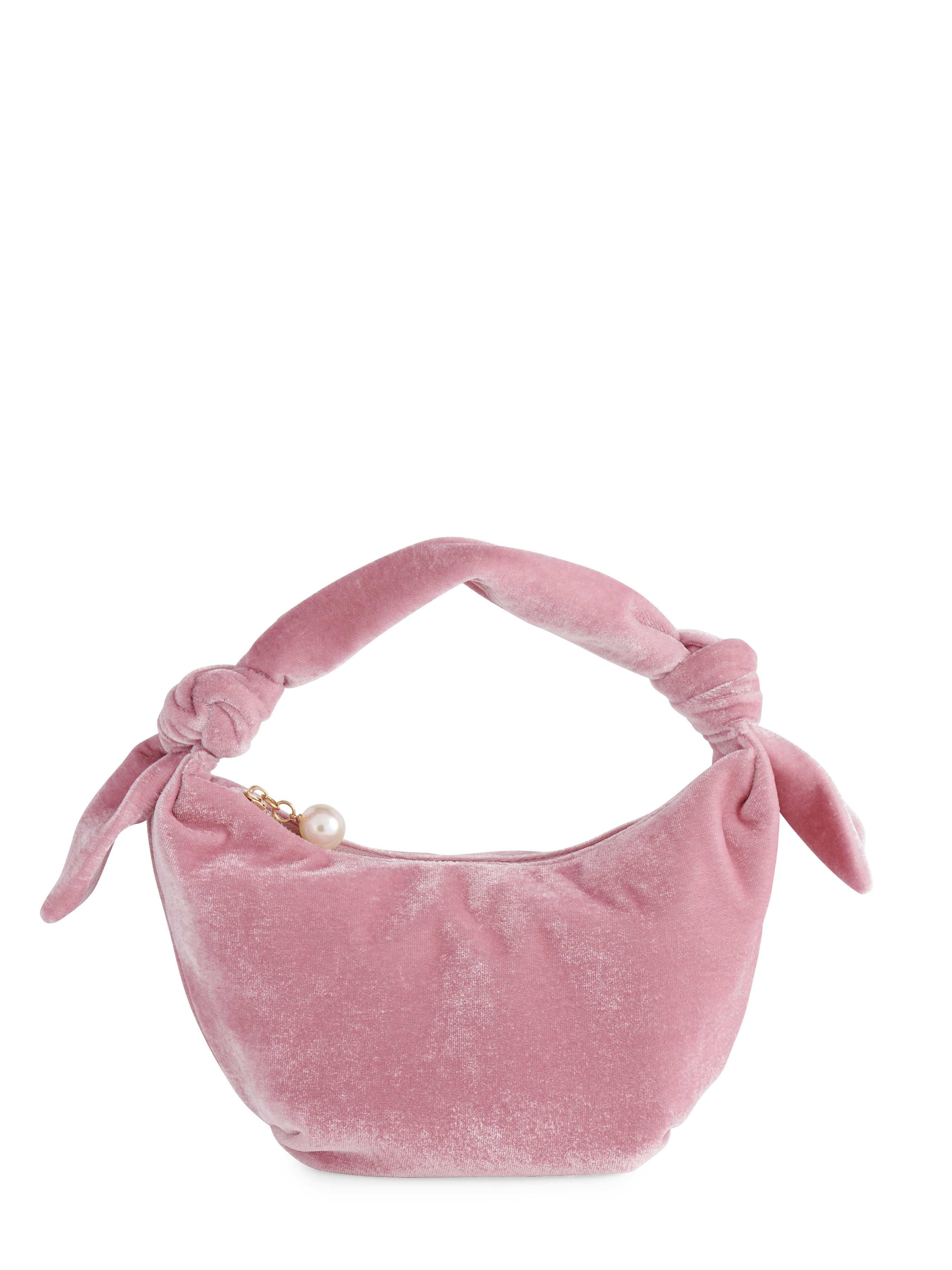 Picture of BECCA KNOTTED TOP HANDLE BAG, ROSE