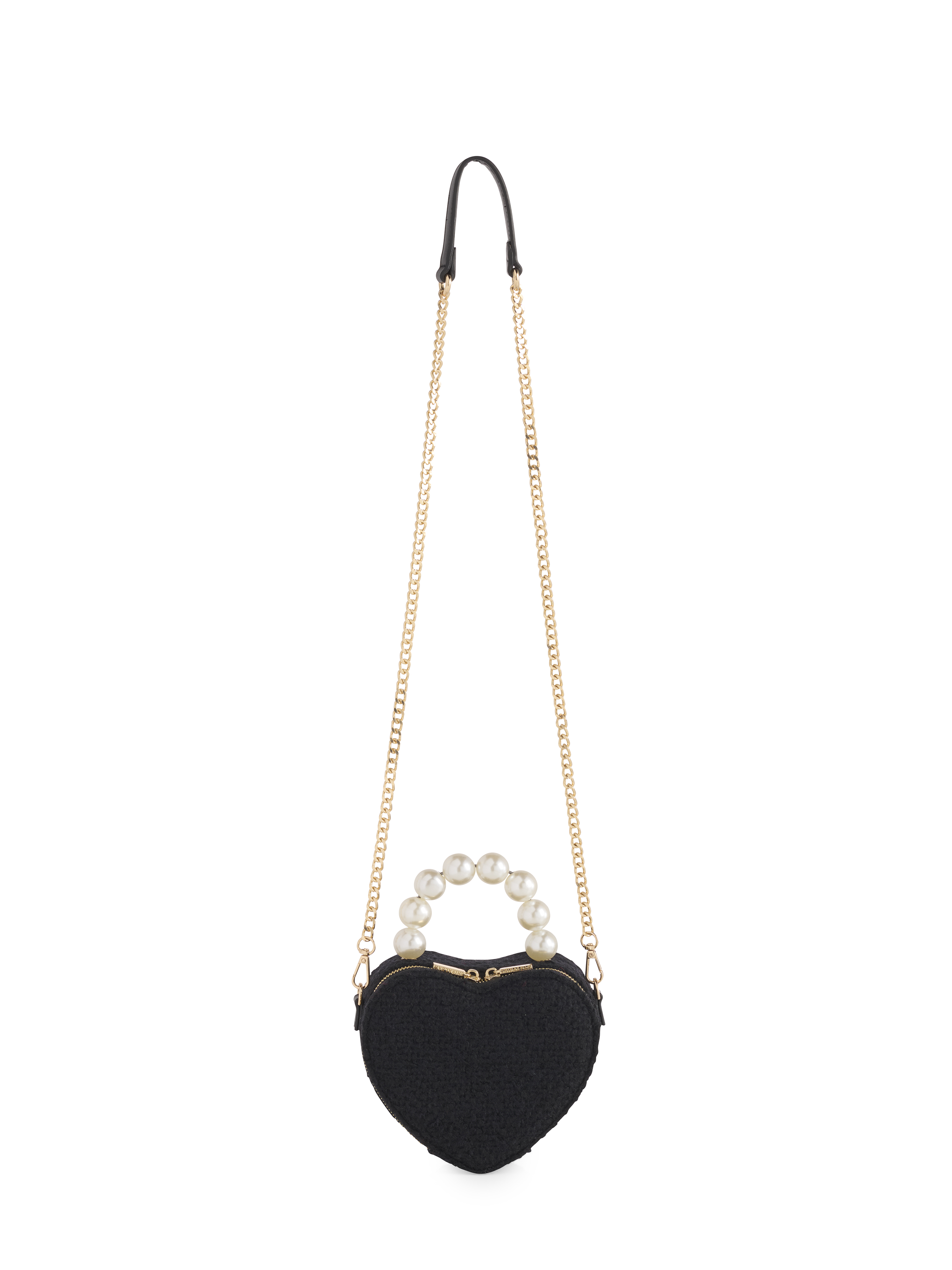 Picture of HEART TOP HANDLE BAG,BLACK