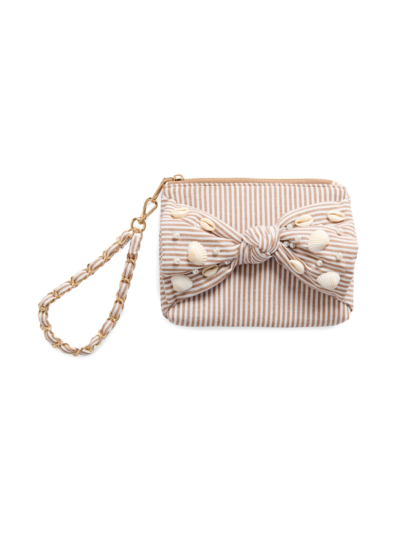 Picture of SHELLY BOW WRISTLET,BROWN
