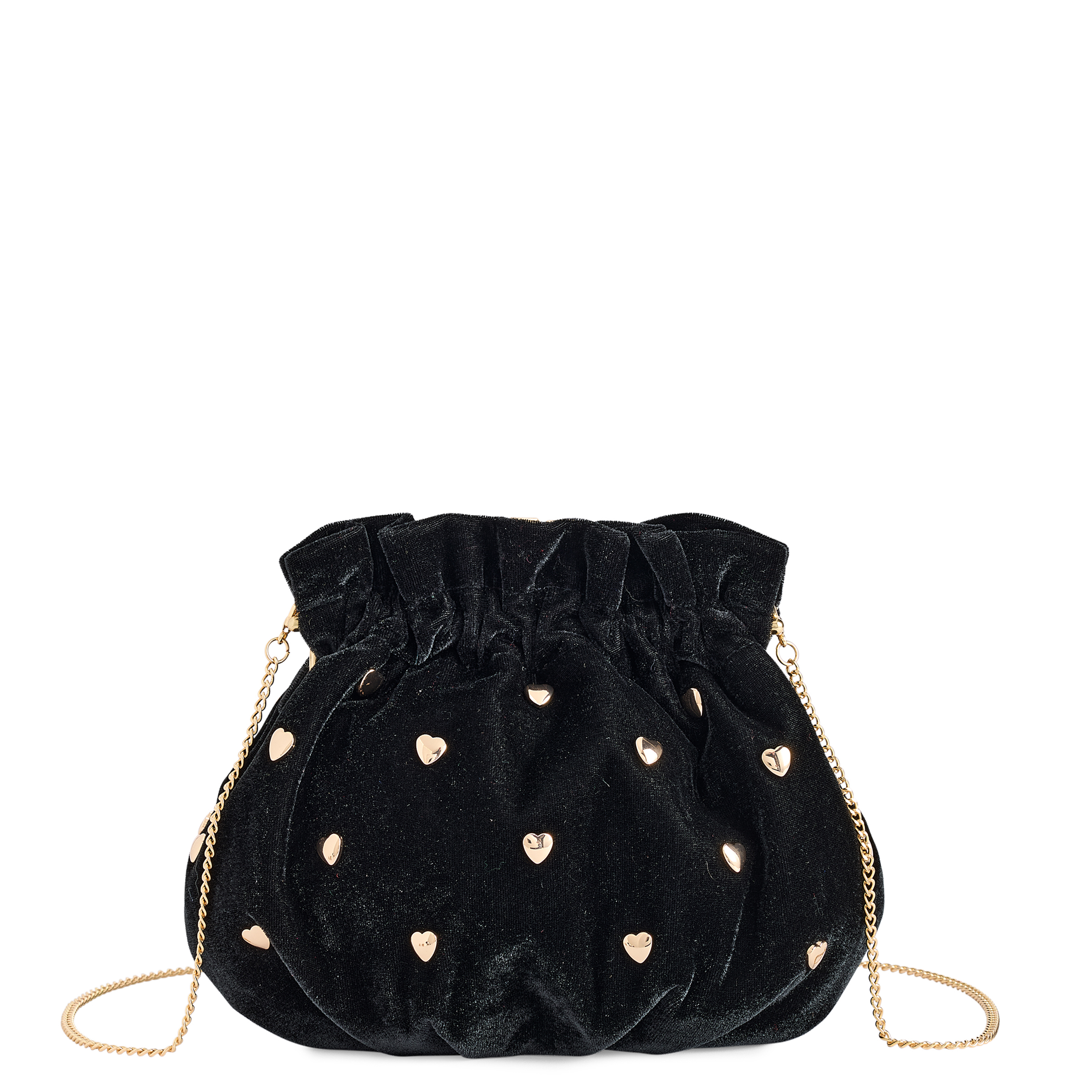 Picture of LOVE FRAME CLUTCH,BLACK
