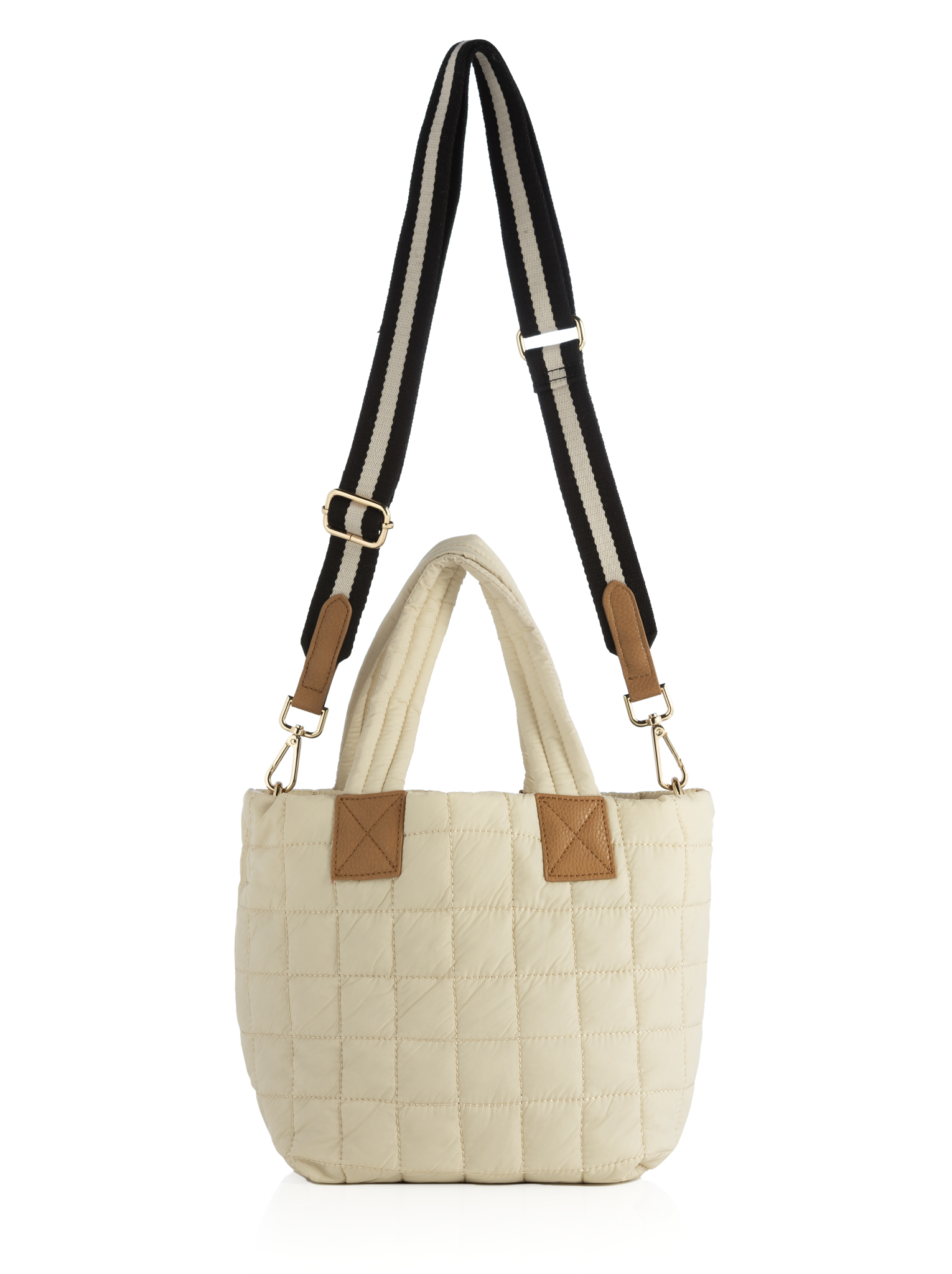 Picture of EZRA MINI TOTE CROSS-BODY, IVORY