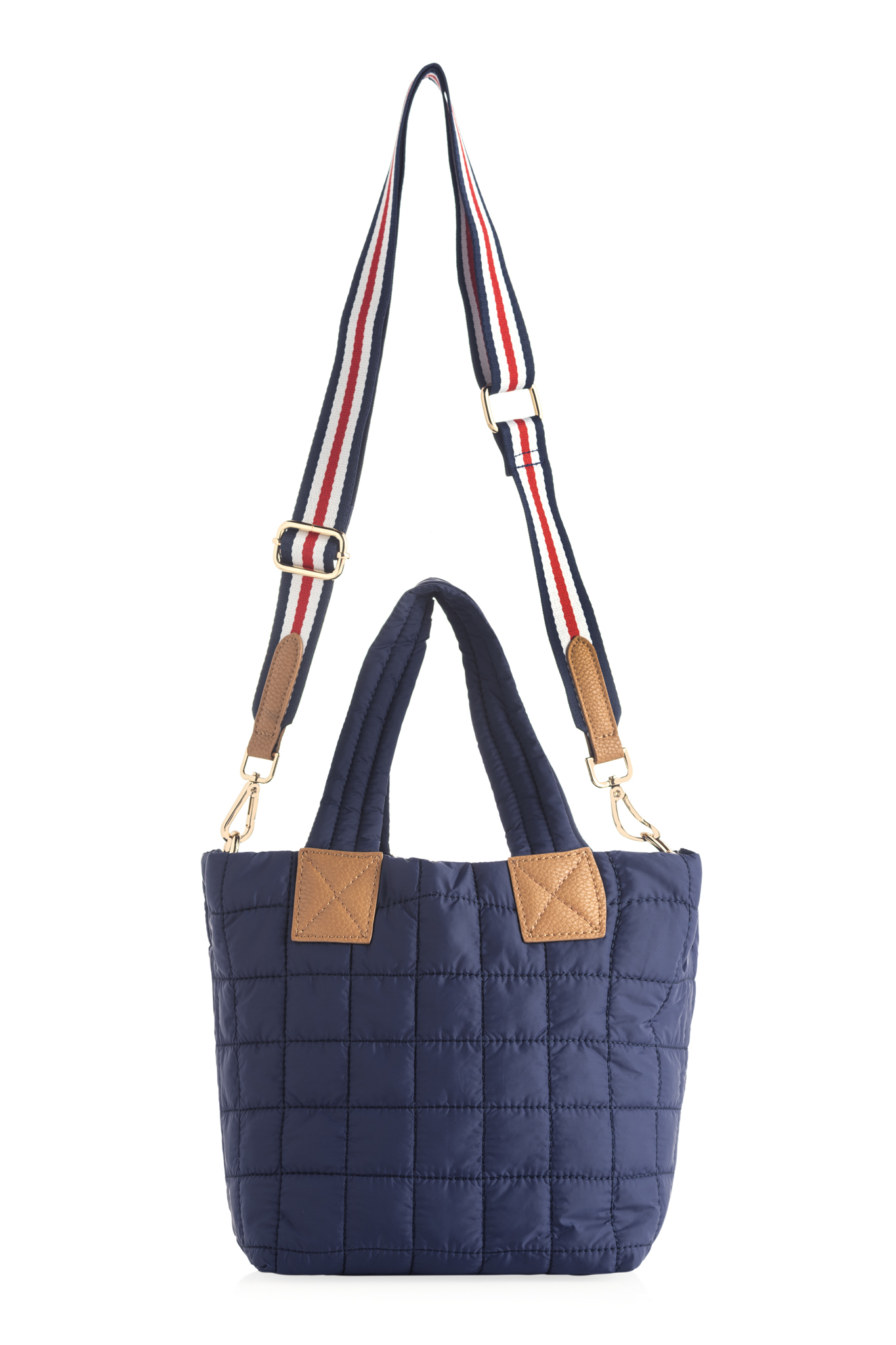 Picture of EZRA MINI TOTE CROSS-BODY, NAVY