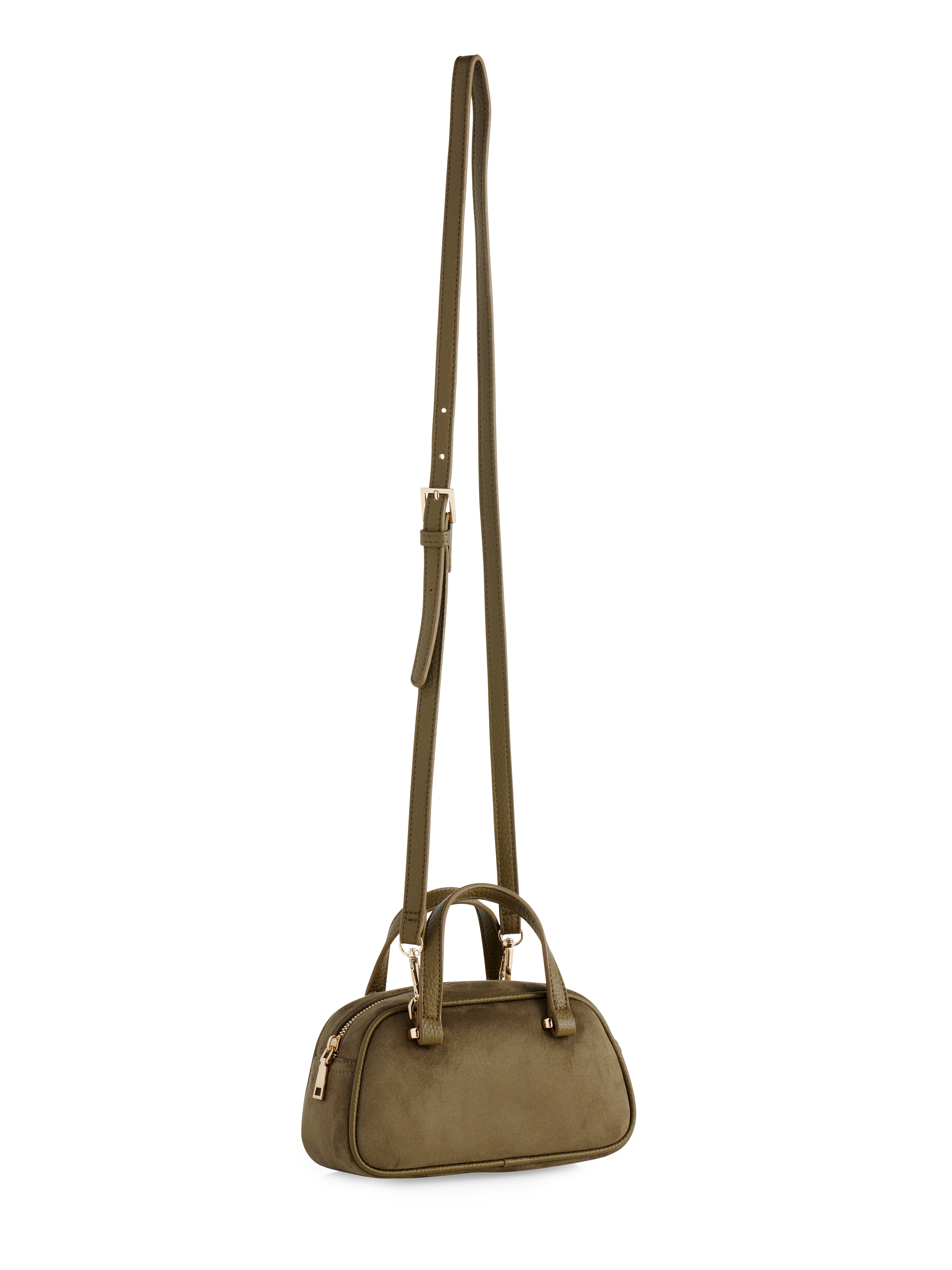 Picture of VALLERIE SUEDE MINI TOP HANDLE BAG, MOSS