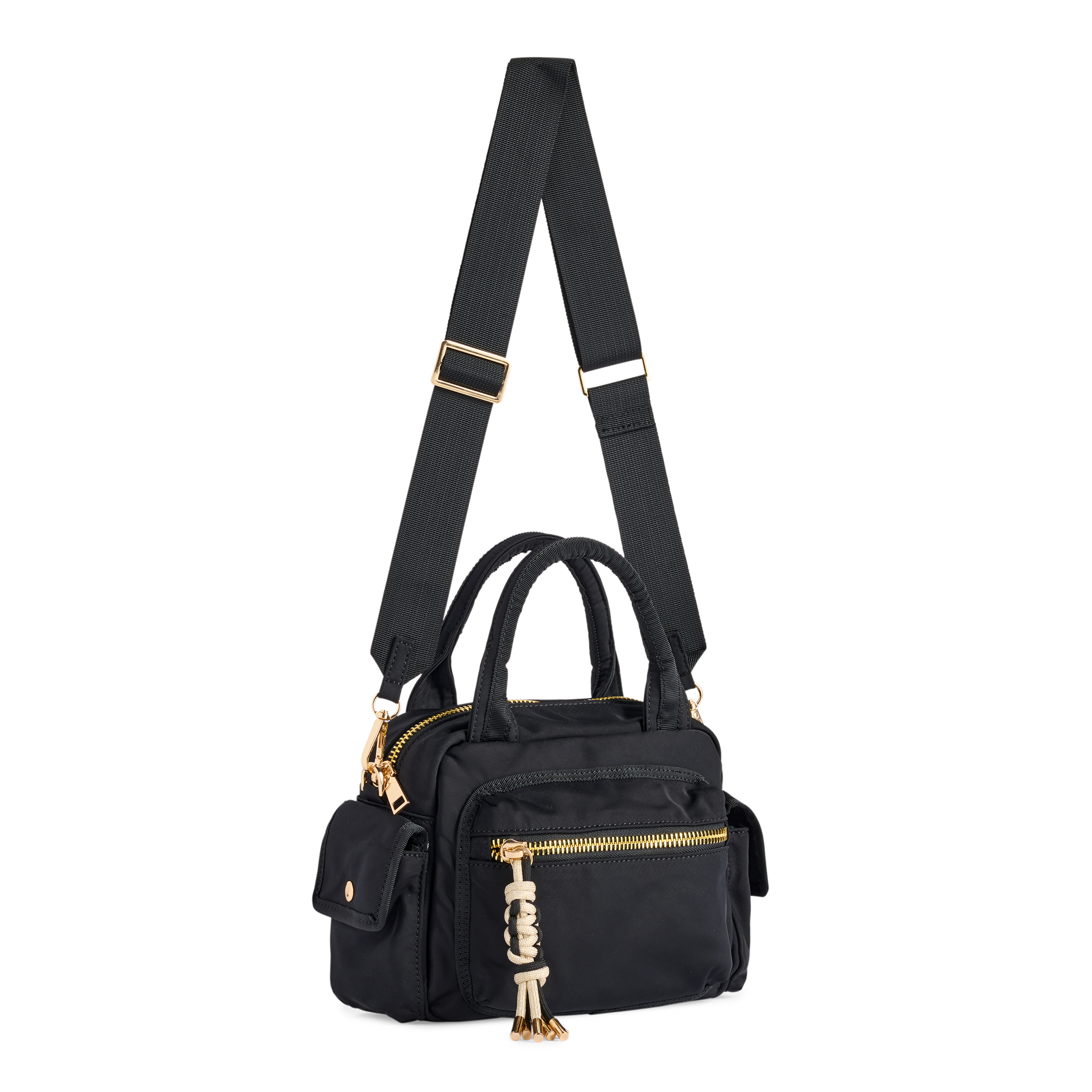 Picture of JET TOP HANDLE SHOULDER BAG,BLACK