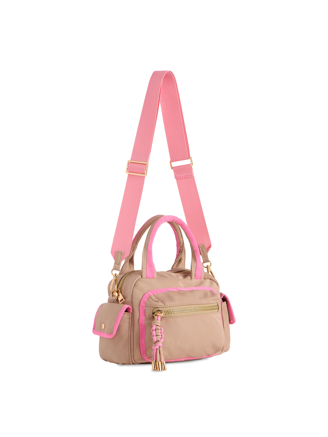 Picture of JET TOP HANDLE SHOULDER BAG,TAN