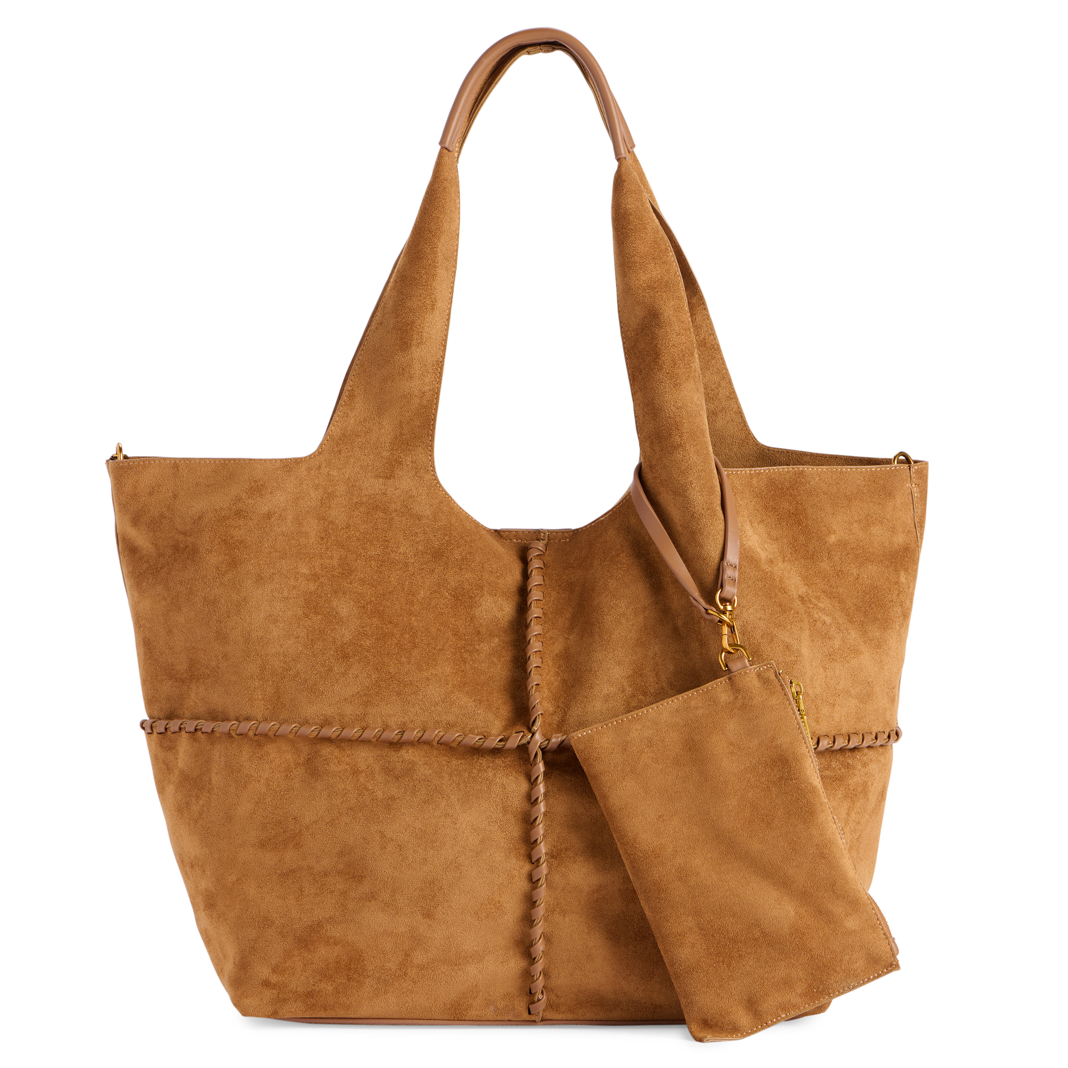 Picture of PAIGE SLOUCHY TOTE,SADDLE