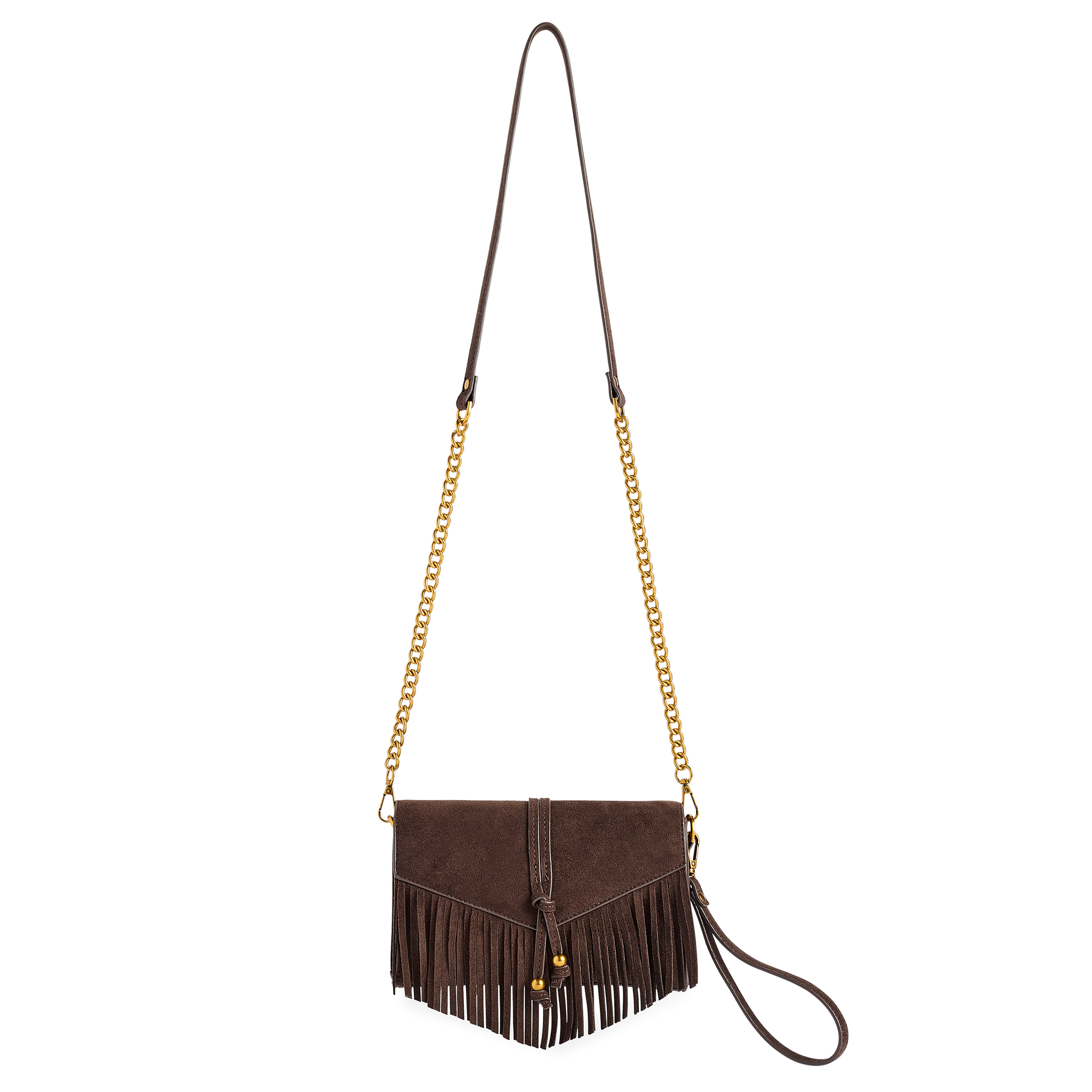 Picture of JANIS CROSS-BODY,CHOCOLATE
