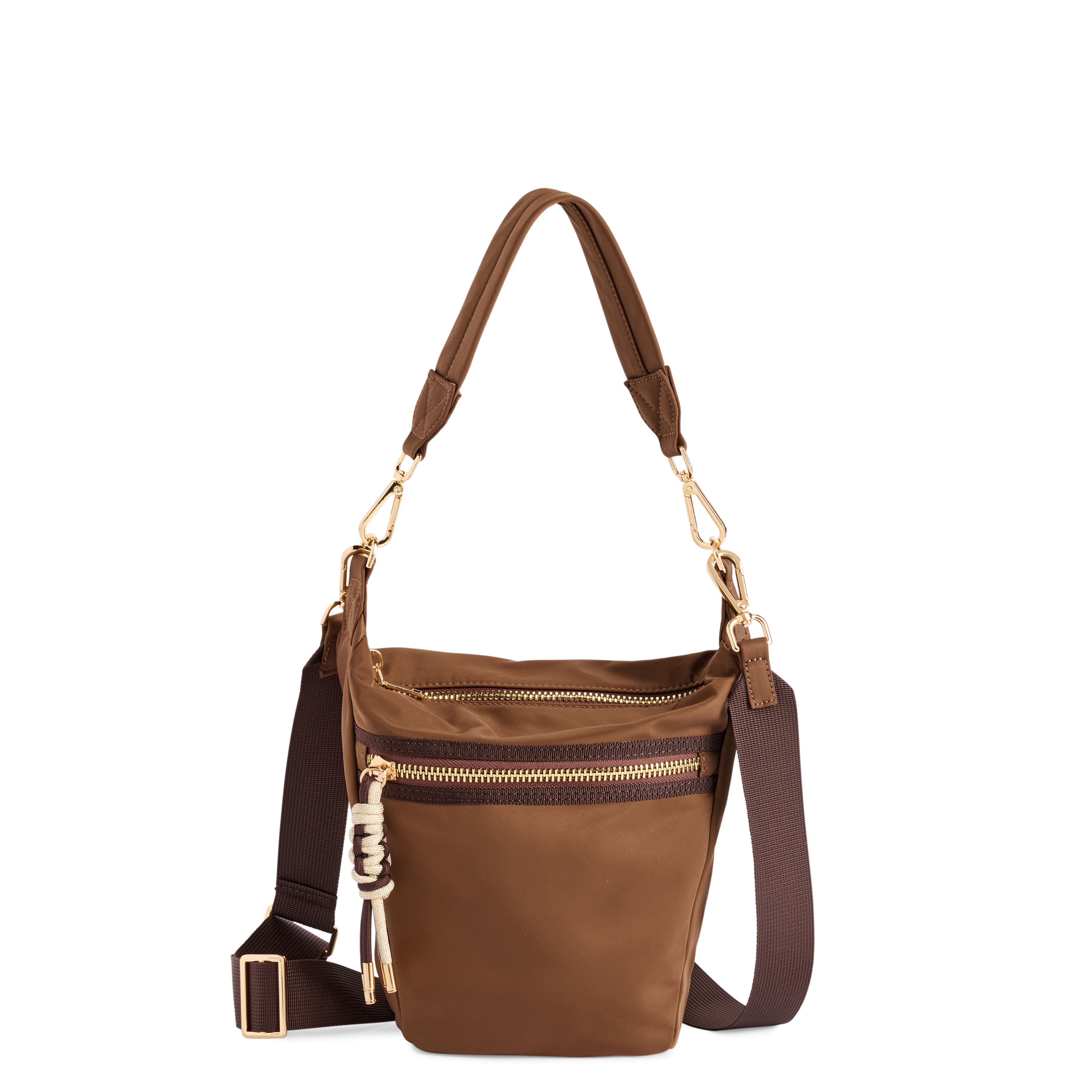 Picture of JET CONVERTIBLE CROSS-BODY,MOCHA