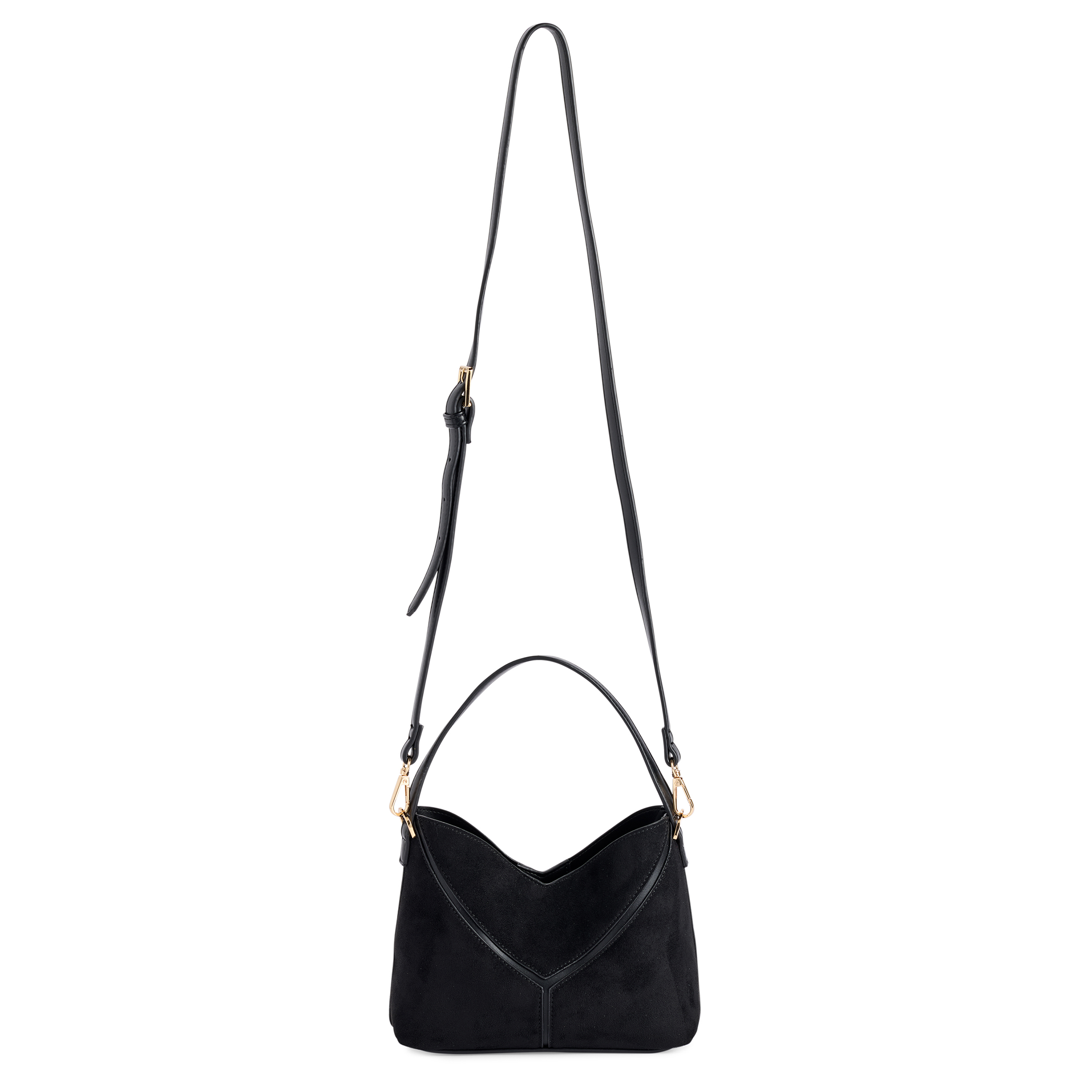 Picture of AVA TOP HANDLE MINI HOBO,BLACK
