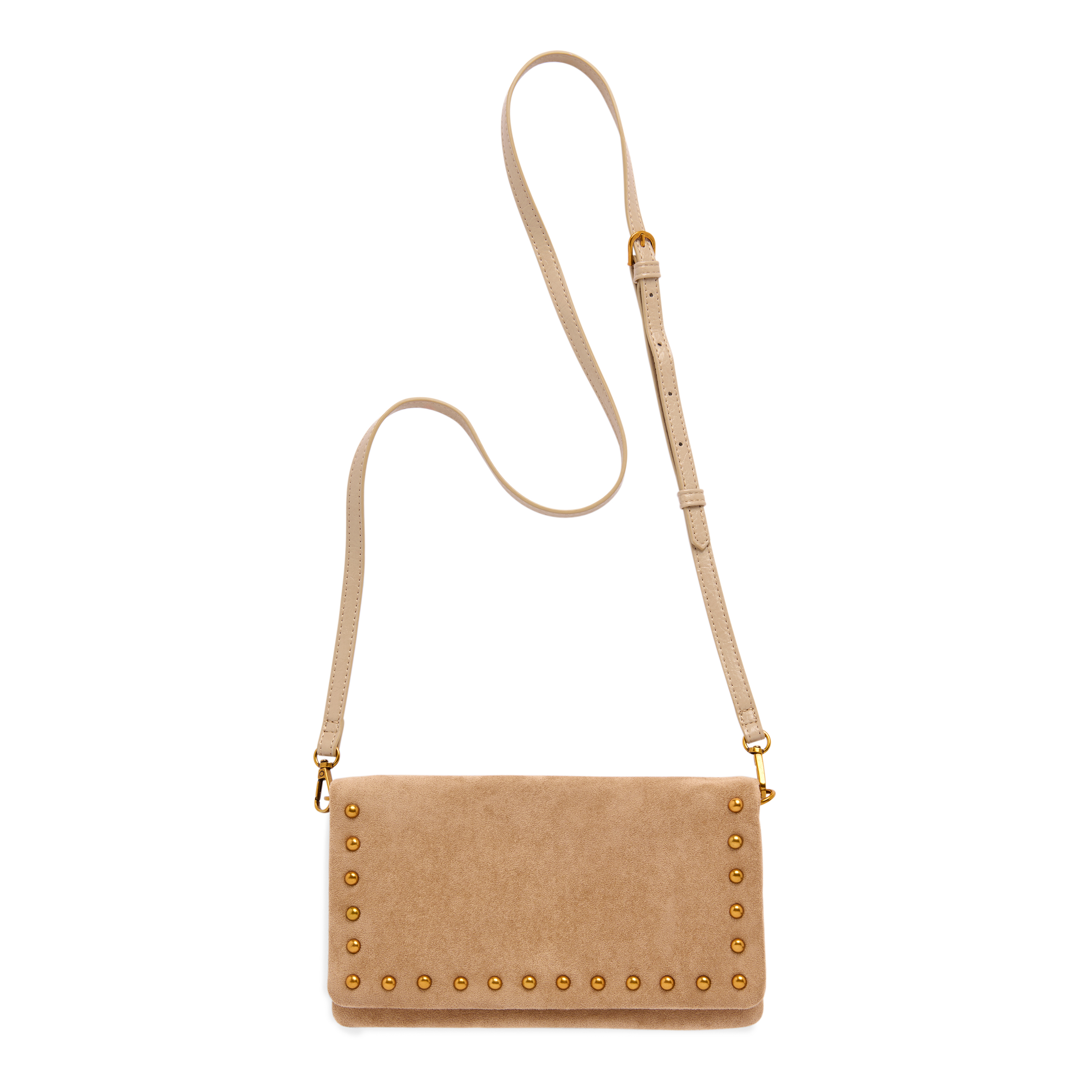 Picture of LENNON CROSS-BODY/WRISTLET,BUFF
