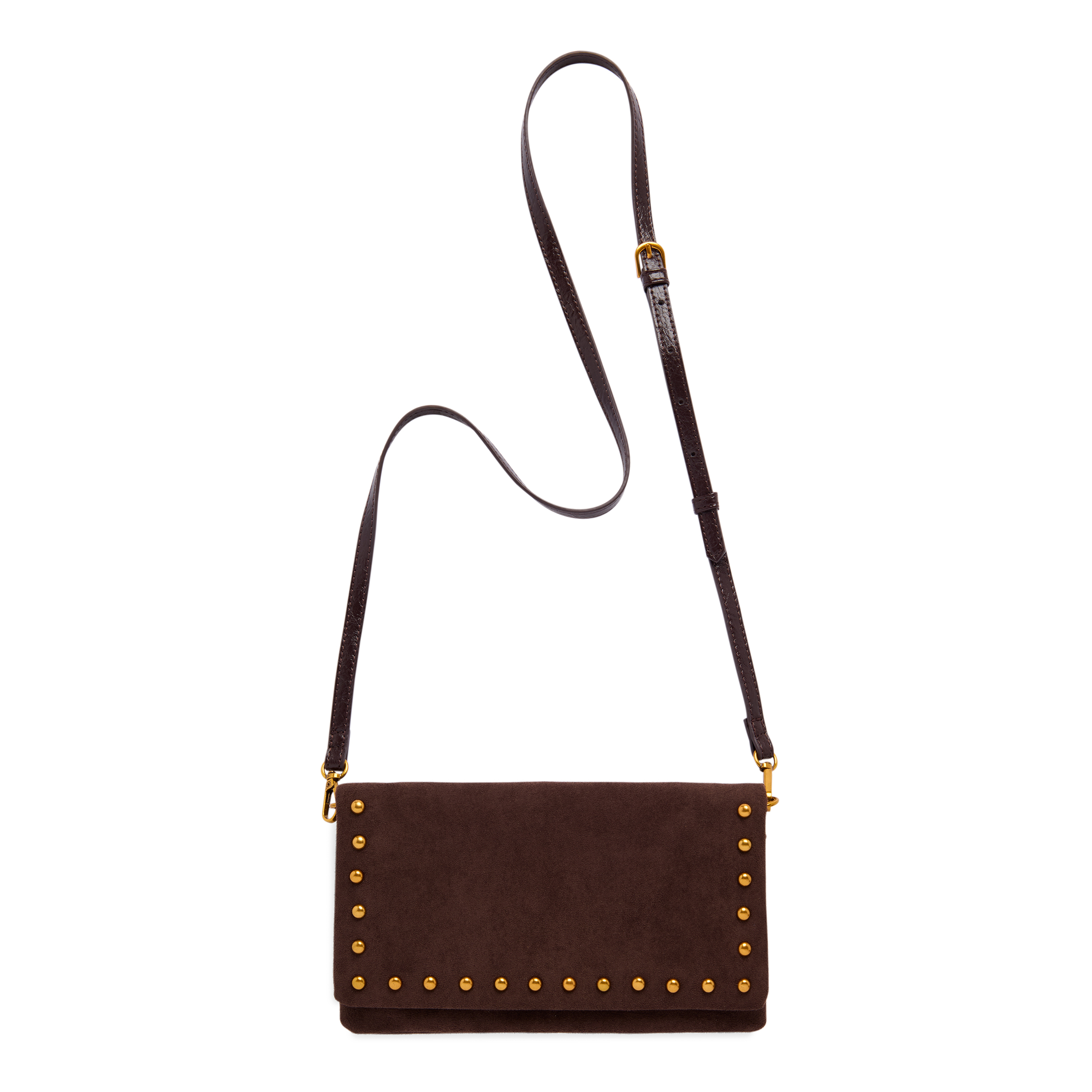 Picture of LENNON CROSS-BODY/WRISTLET,CHOCOLATE