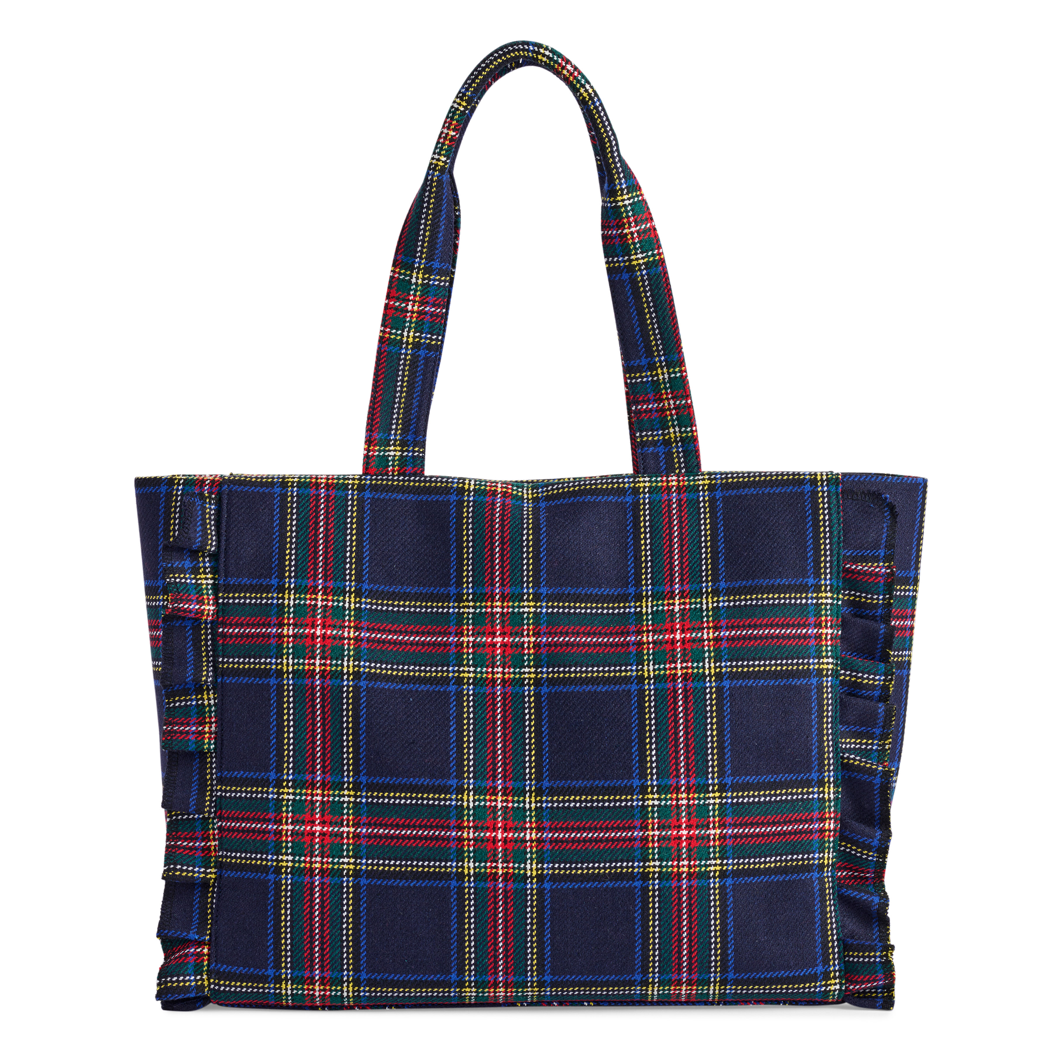 Picture of SCOTTIE RUFFLE TOTE,NAVY