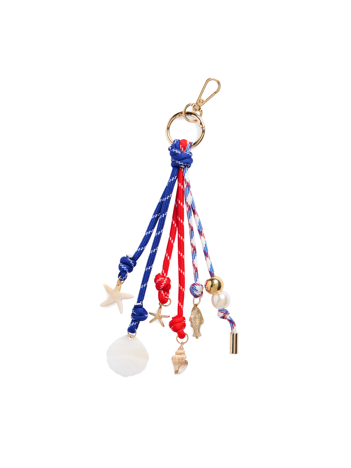 Picture of COASTAL BAG CHARM/KEY RING,MULTI