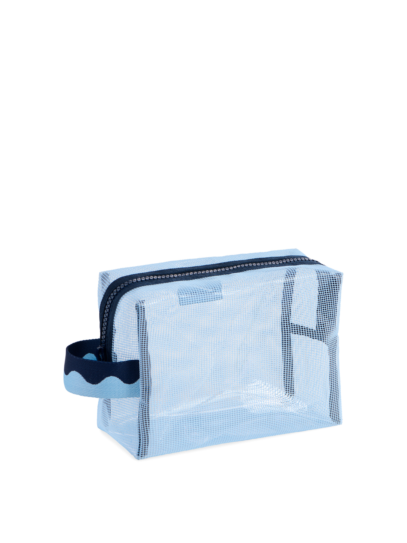 Picture of CAMDEN MESH ZIP POUCH,BLUE
