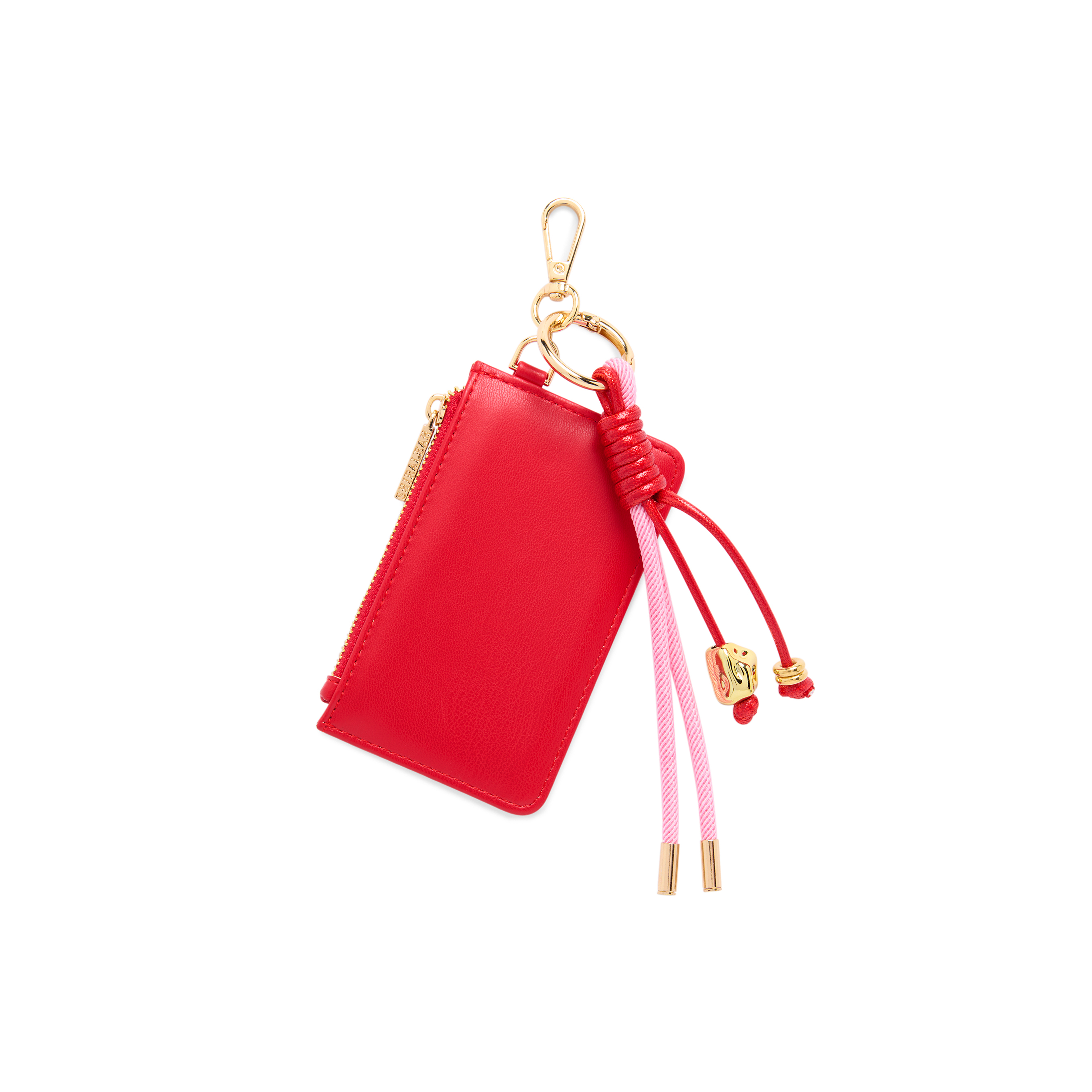 Picture of ZIPPY CARD CASE/BAG CHARM,RED