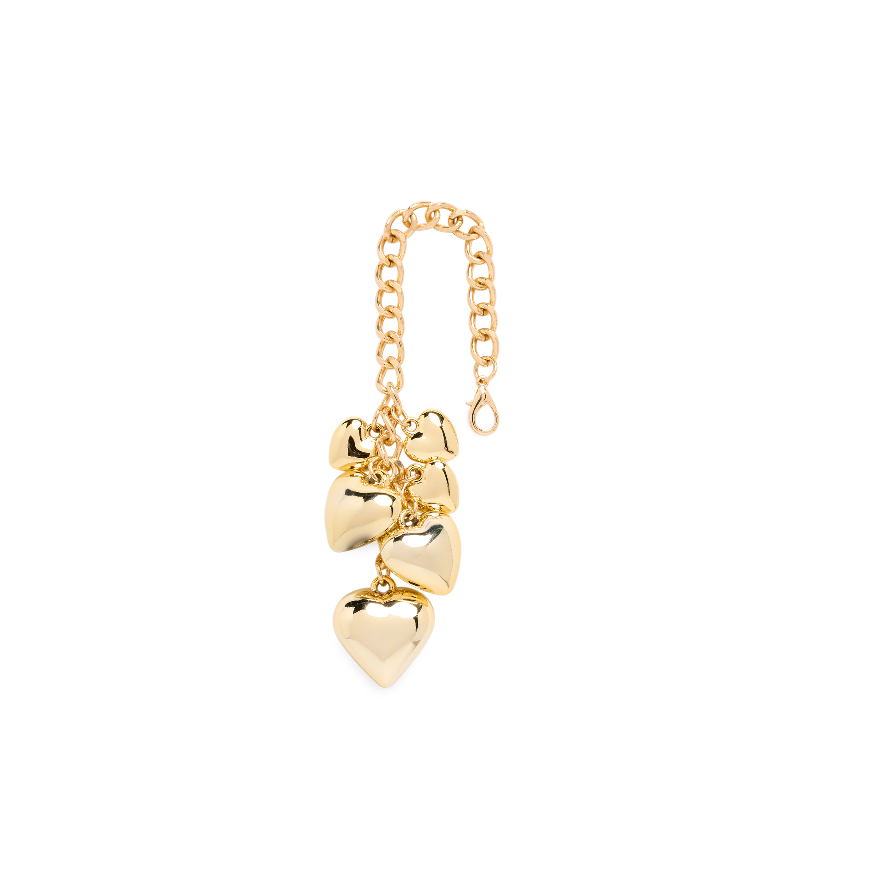 Picture of HEARTS BAG CHARM,GOLD