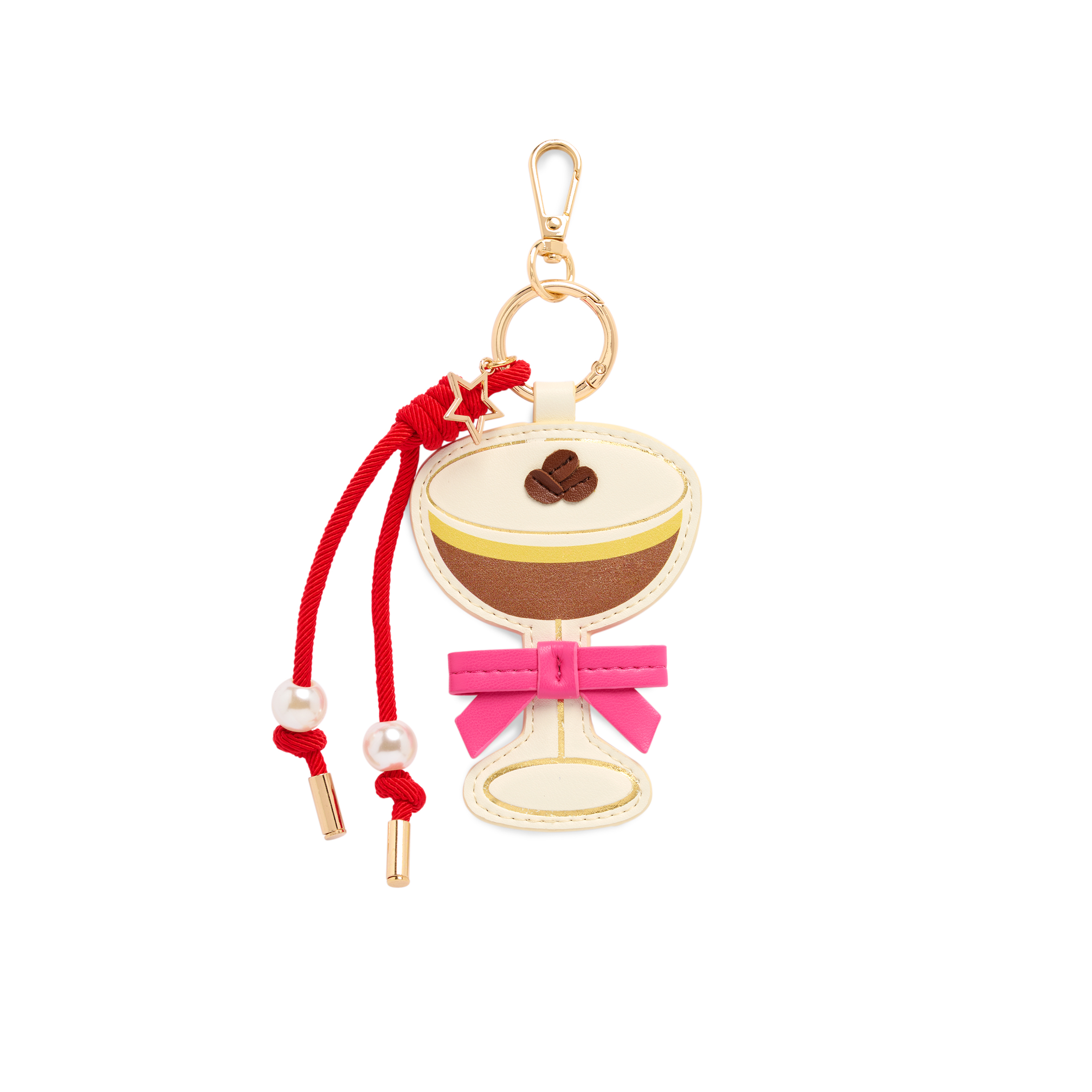 Picture of ESPRESSO MARTINI BAG CHARM/KEY RING,MULTI