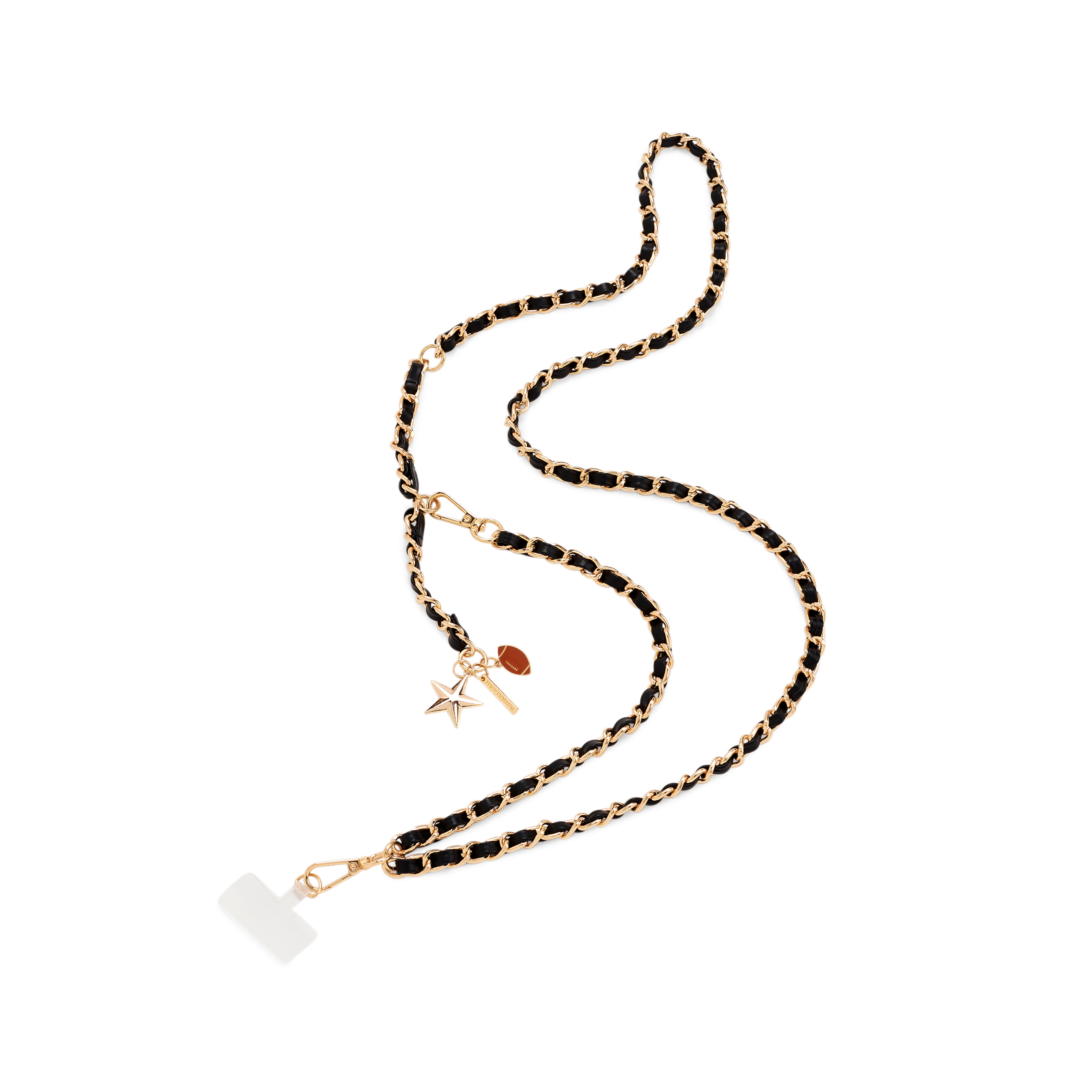 Picture of TAYLOR CROSS-BODY PHONE CHAIN,BLACK
