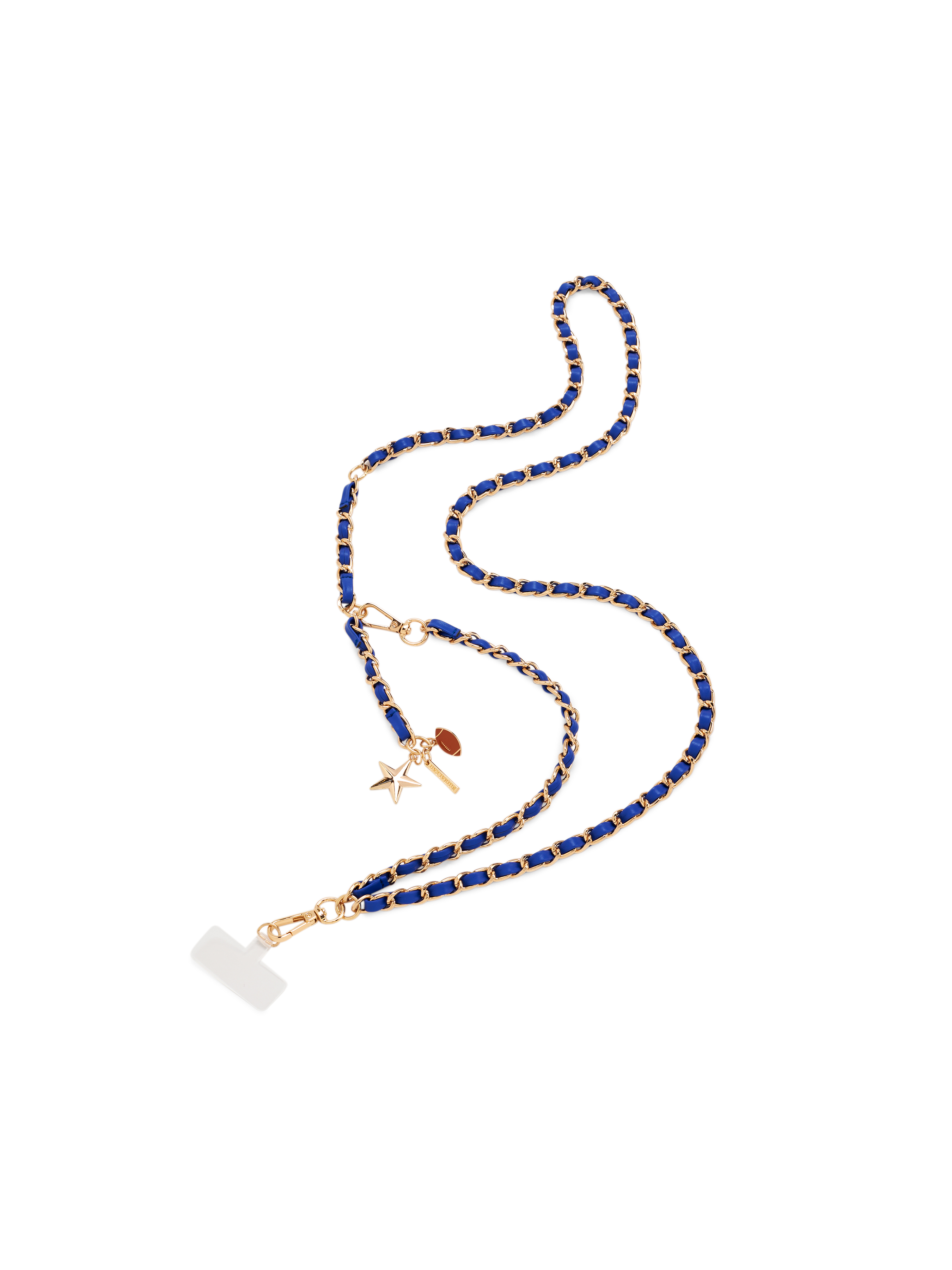 Picture of TAYLOR CROSS-BODY PHONE CHAIN,BLUE