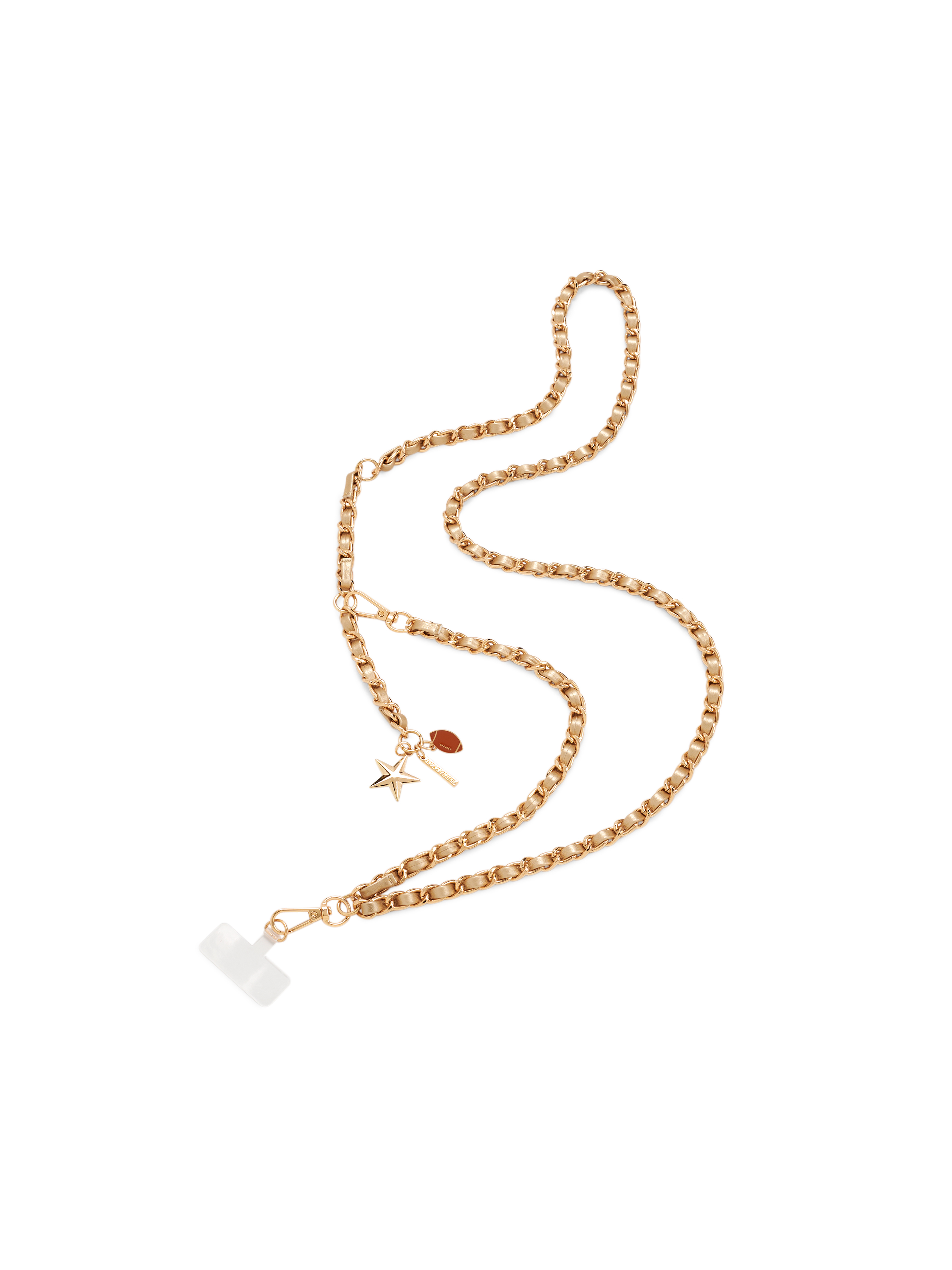 Picture of TAYLOR CROSS-BODY PHONE CHAIN,GOLD