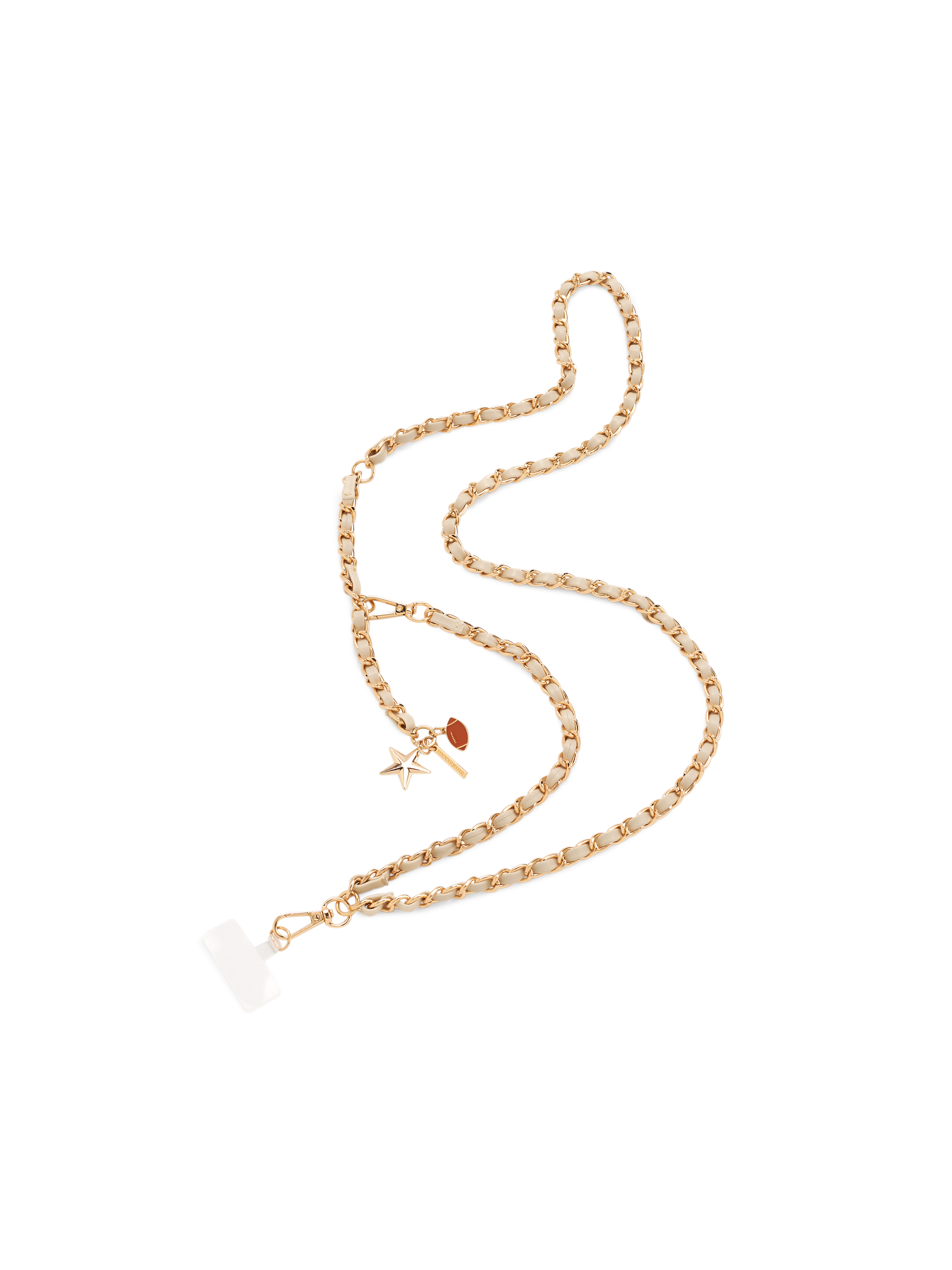 Picture of TAYLOR CROSS-BODY PHONE CHAIN,IVORY
