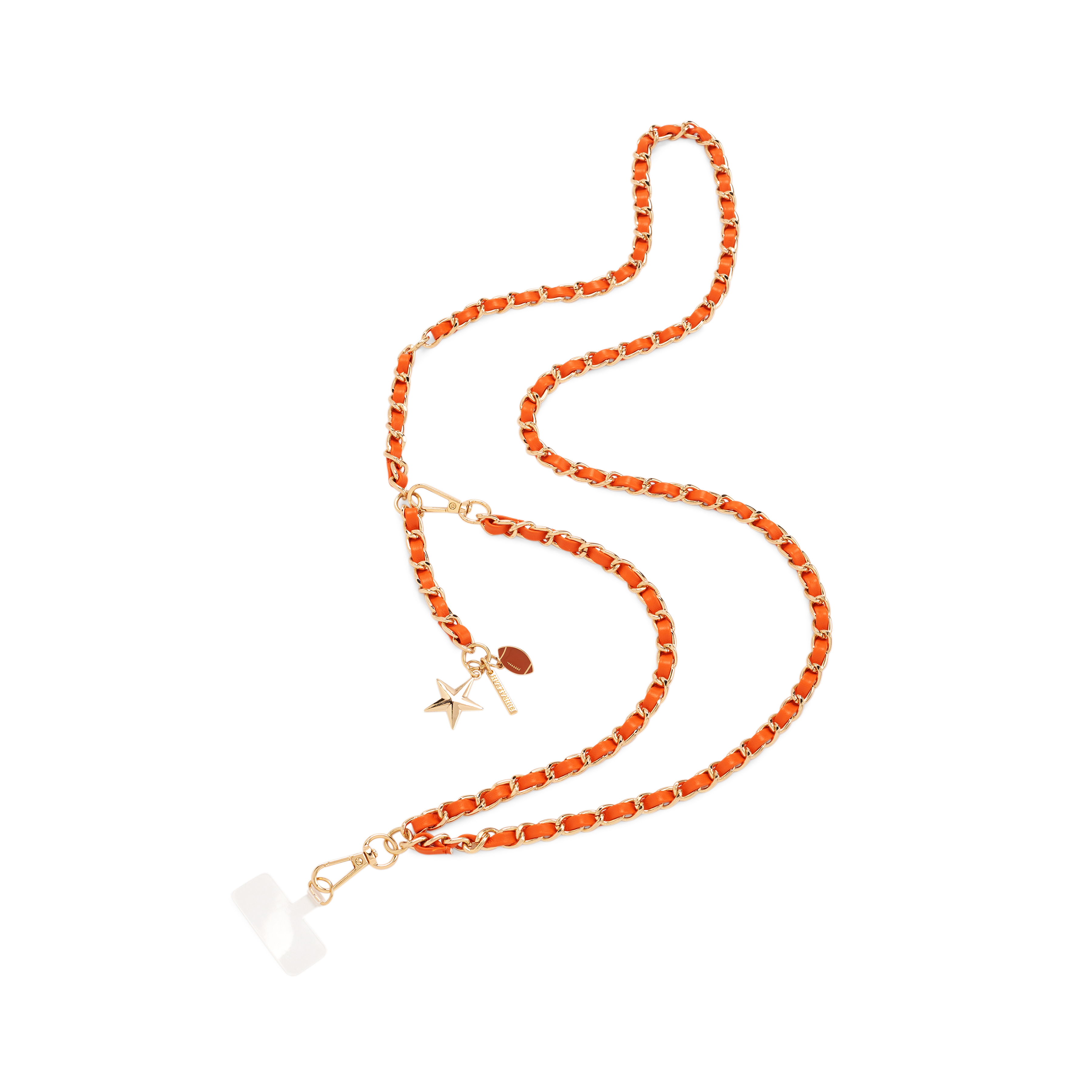 Picture of TAYLOR CROSS-BODY PHONE CHAIN,ORANGE