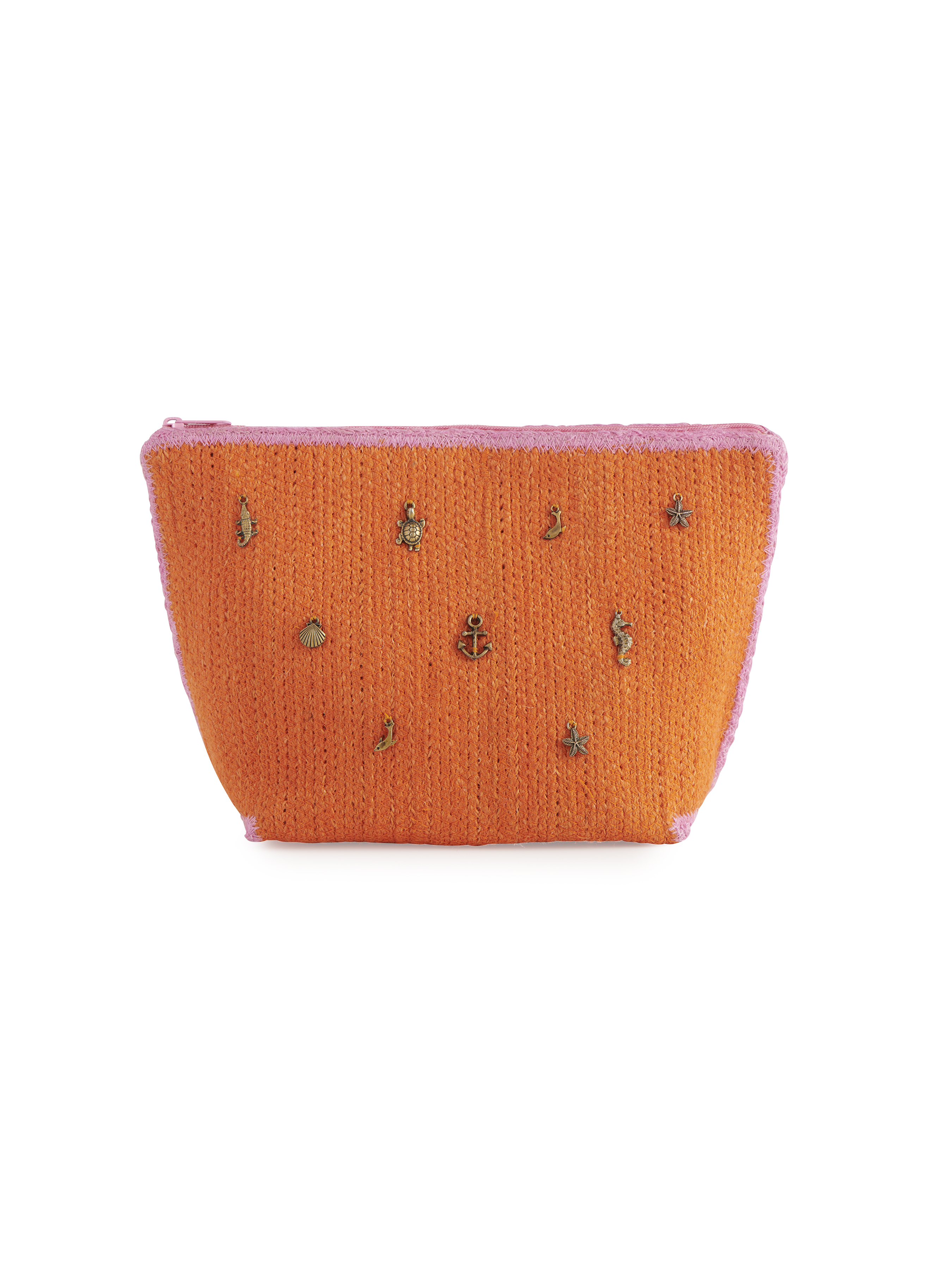 Picture of CICI ZIP POUCH, ORANGE