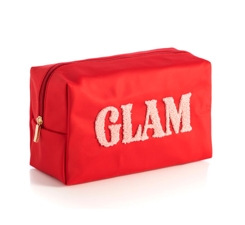 Picture of CARA "GLAM" ZIP POUCH, RED