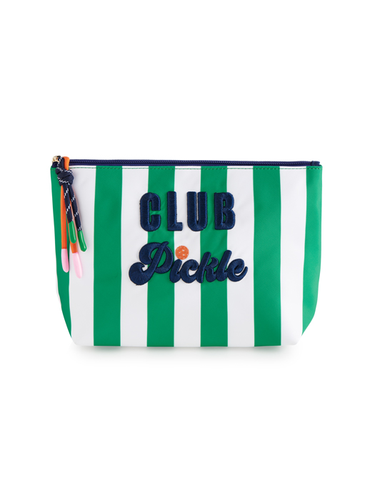 Picture of "CLUB PICKLE" LARGE ZIP POUCH, MULTI