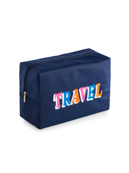 Picture of TRAVEL OVERSIZE ZIP POUCH,NAV