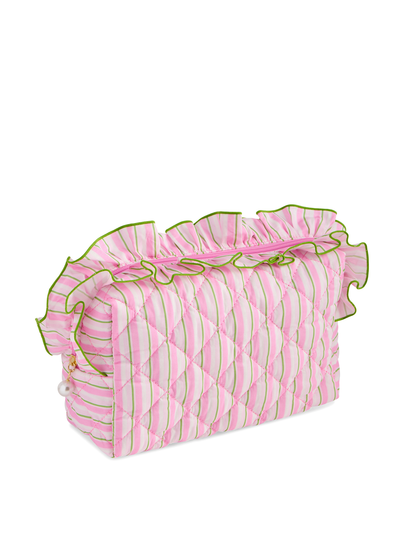 Picture of FANCY LARGE ZIP POUCH,PINK