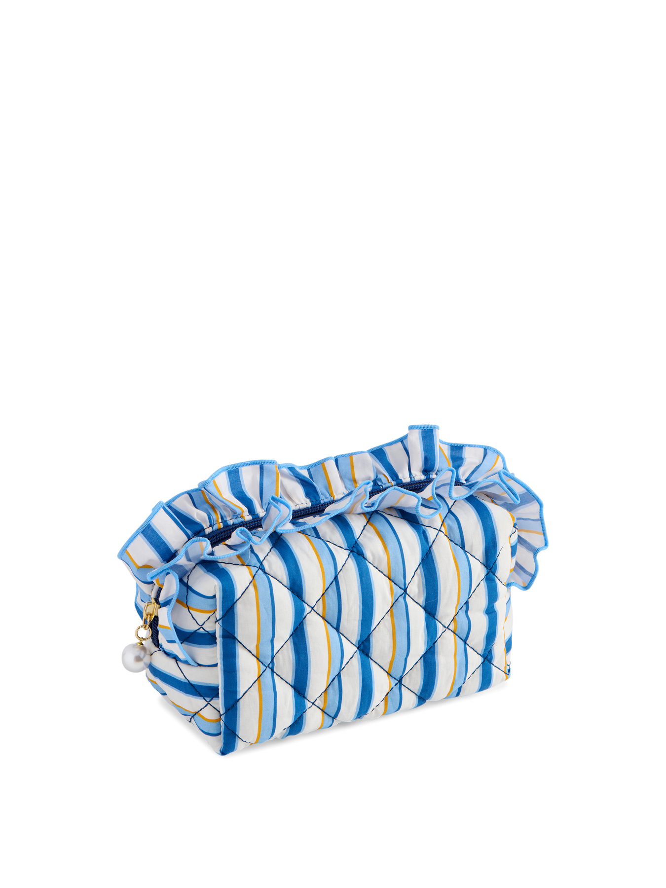 Picture of FANCY SMALL ZIP POUCH,NAVY