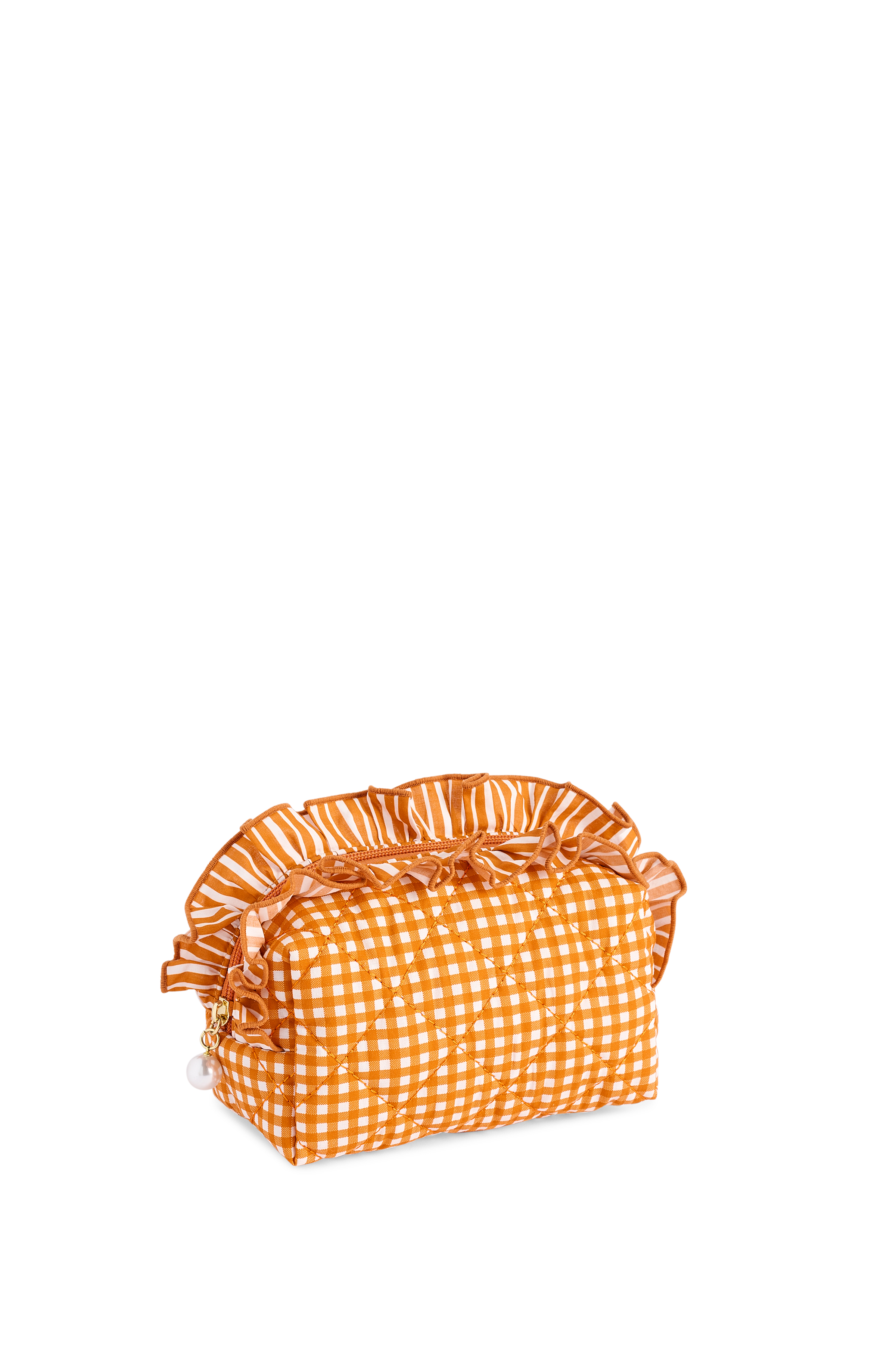 Picture of LUCY S ZIP POUCH,BURNT ORANGE
