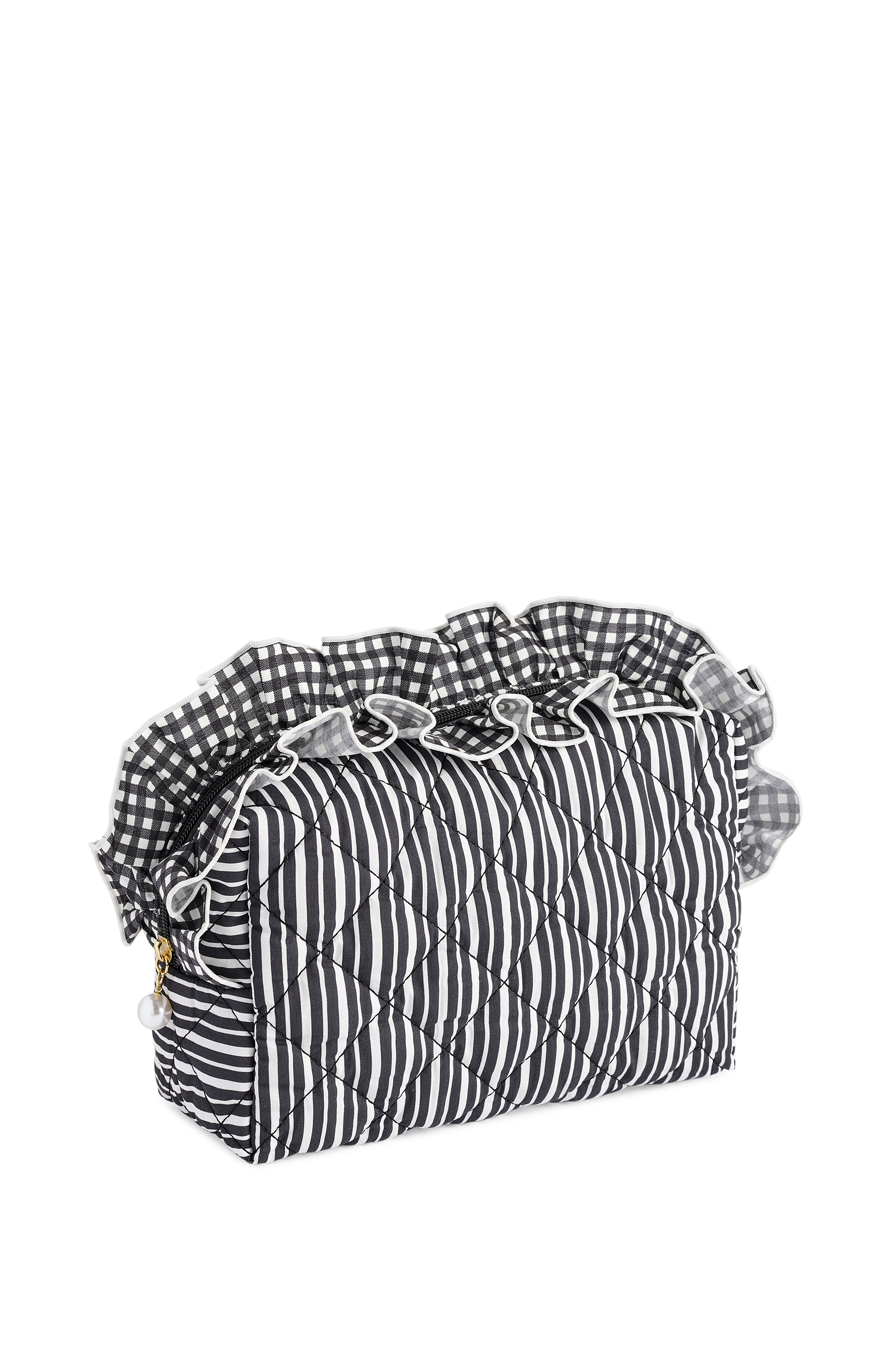 Picture of LUCY L ZIP POUCH,BLACK
