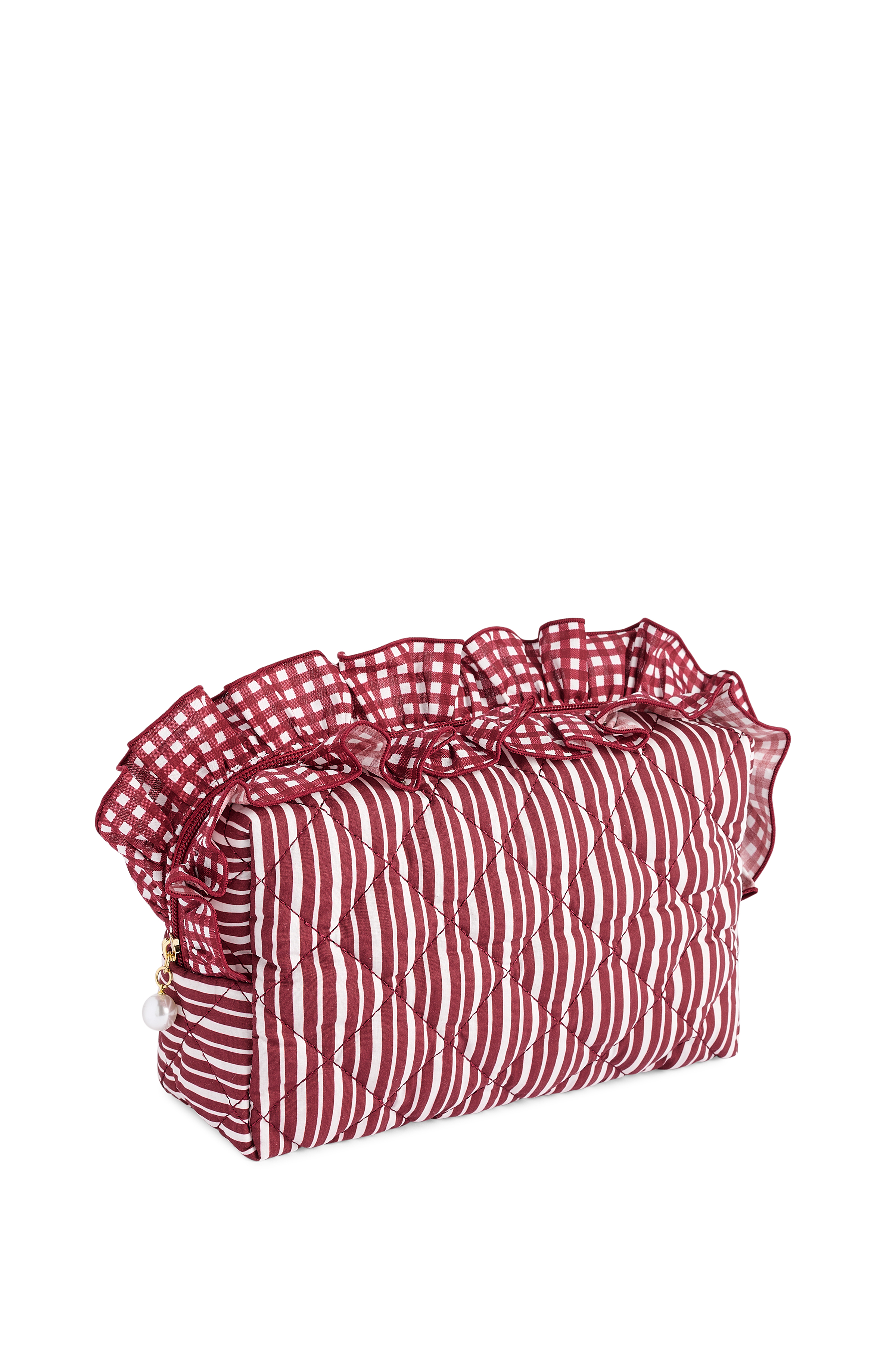 Picture of LUCY L ZIP POUCH,MAROON