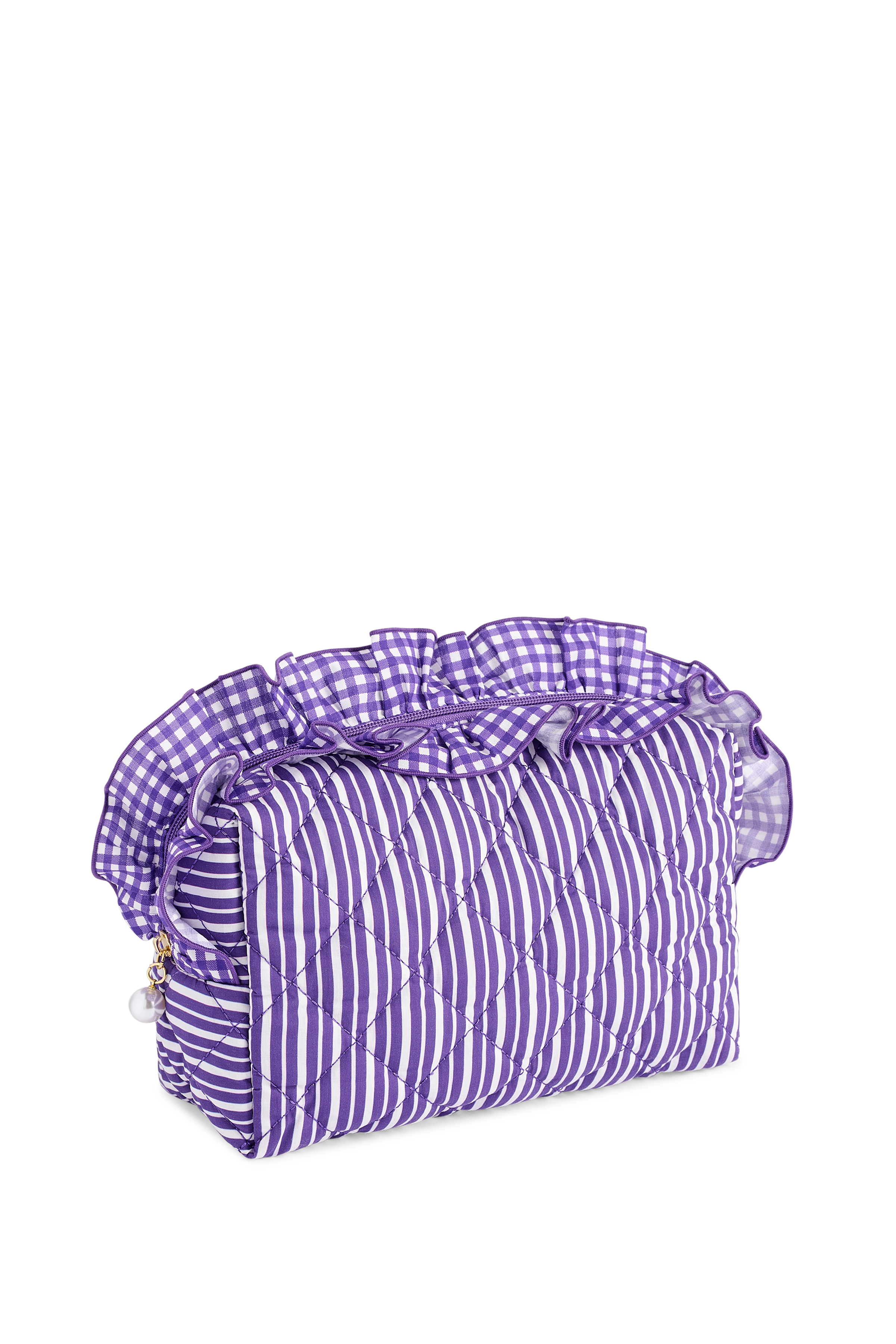 Picture of LUCY L ZIP POUCH,PURPLE