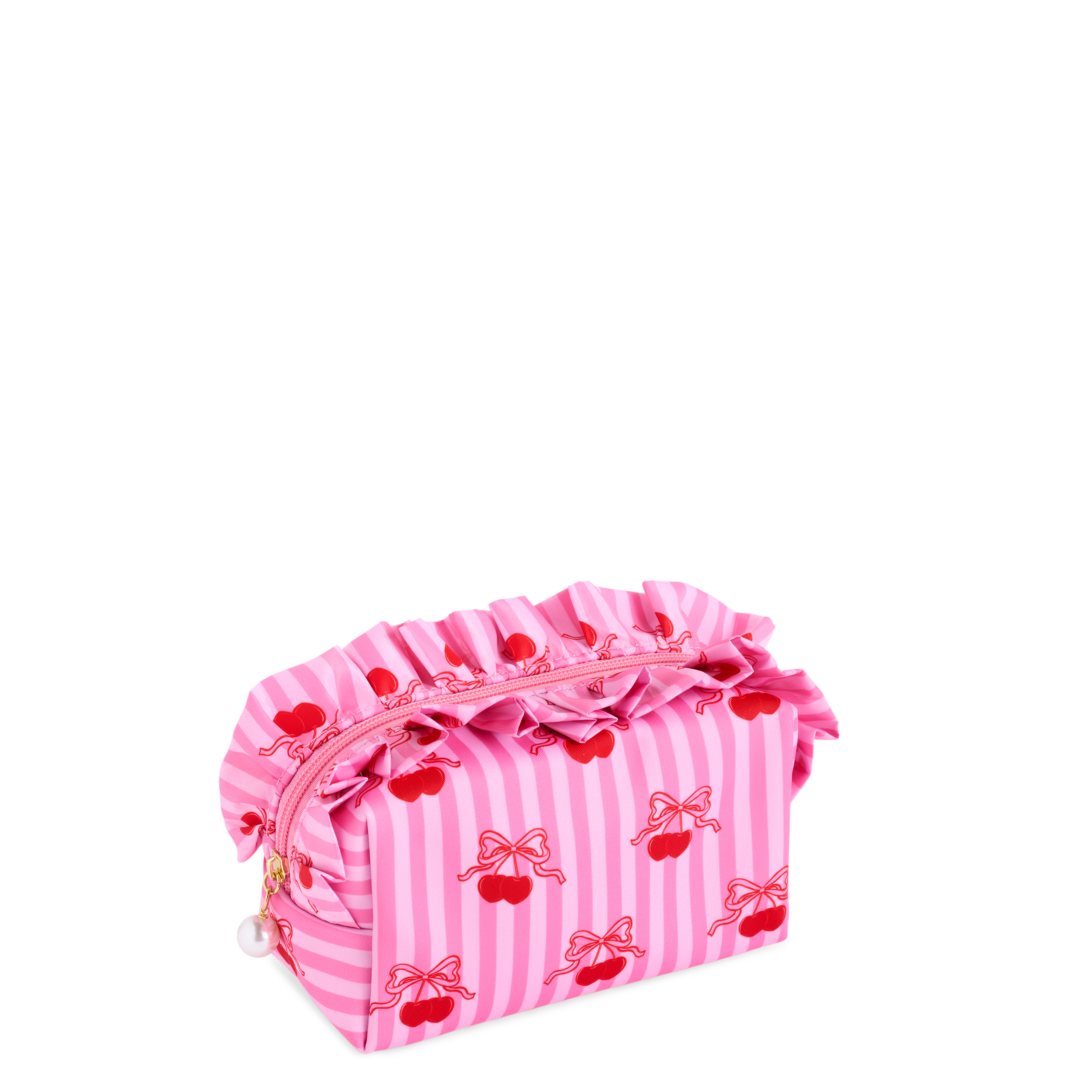 Picture of CHERRY S BOXY ZIP POUCH,PINK