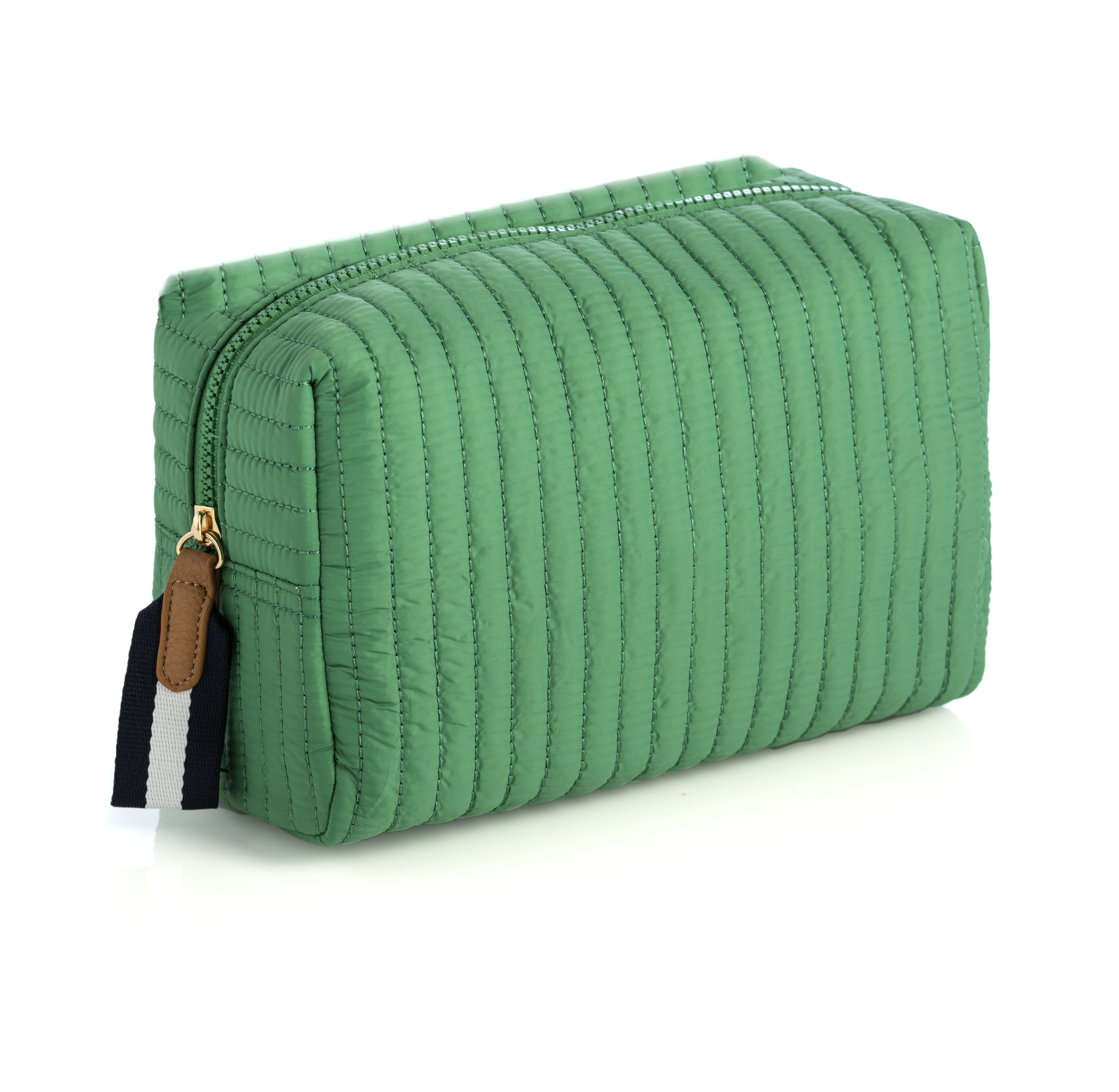 Picture of EZRA LARGE BOXY COSMETIC POUCH, GREEN