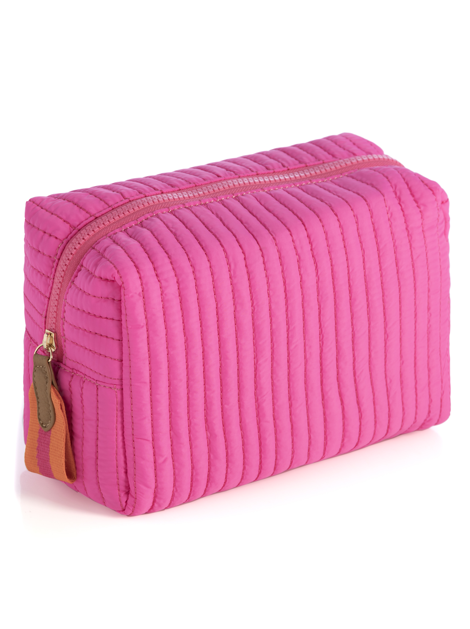 Picture of EZRA LARGE BOXY COSMETIC POUCH, MAGENTA