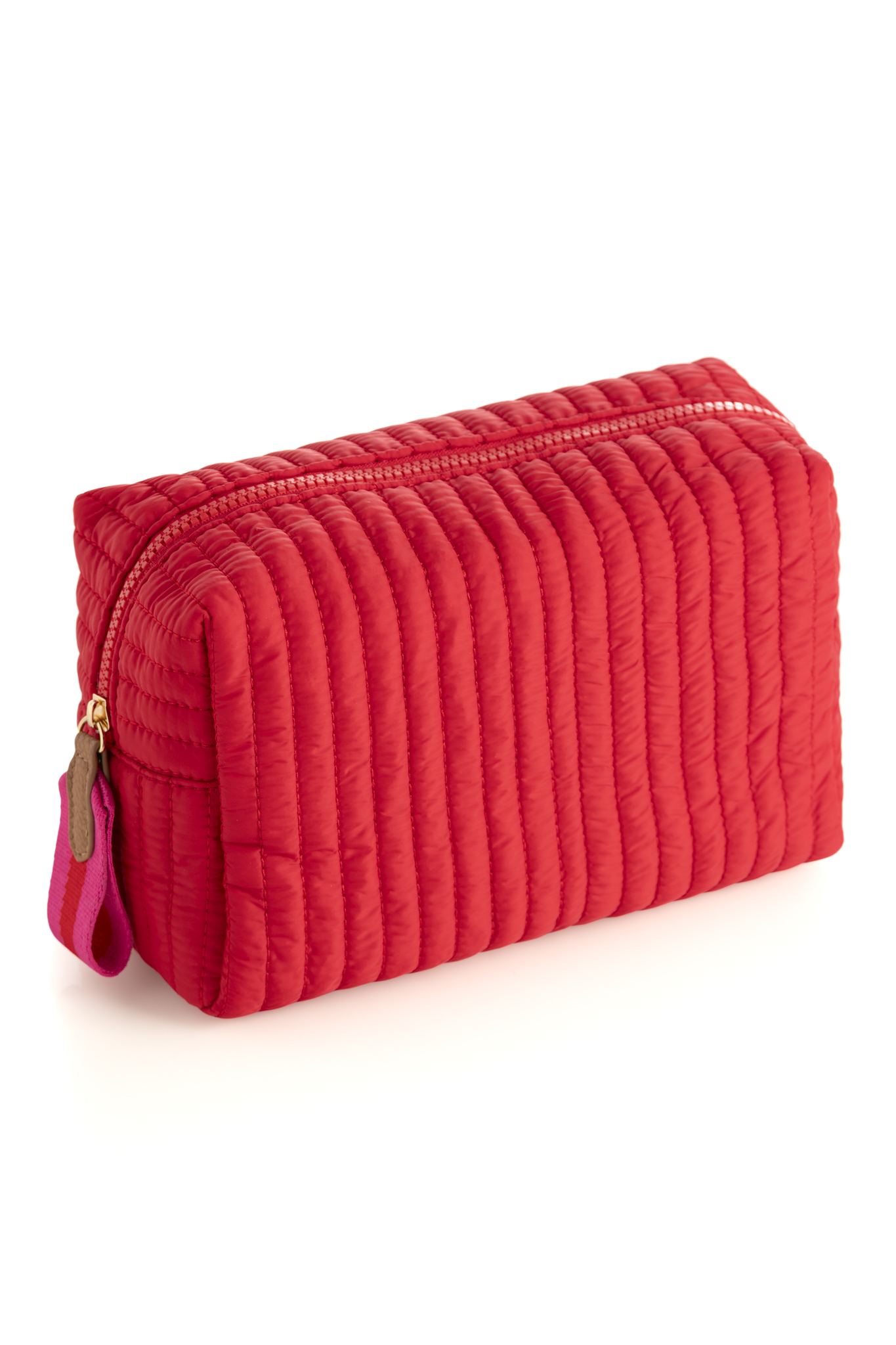Picture of EZRA LARGE BOXY COSMETIC POUCH, RED
