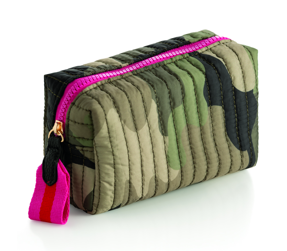 Picture of EZRA SMALL BOXY COSMETIC POUCH, CAMO