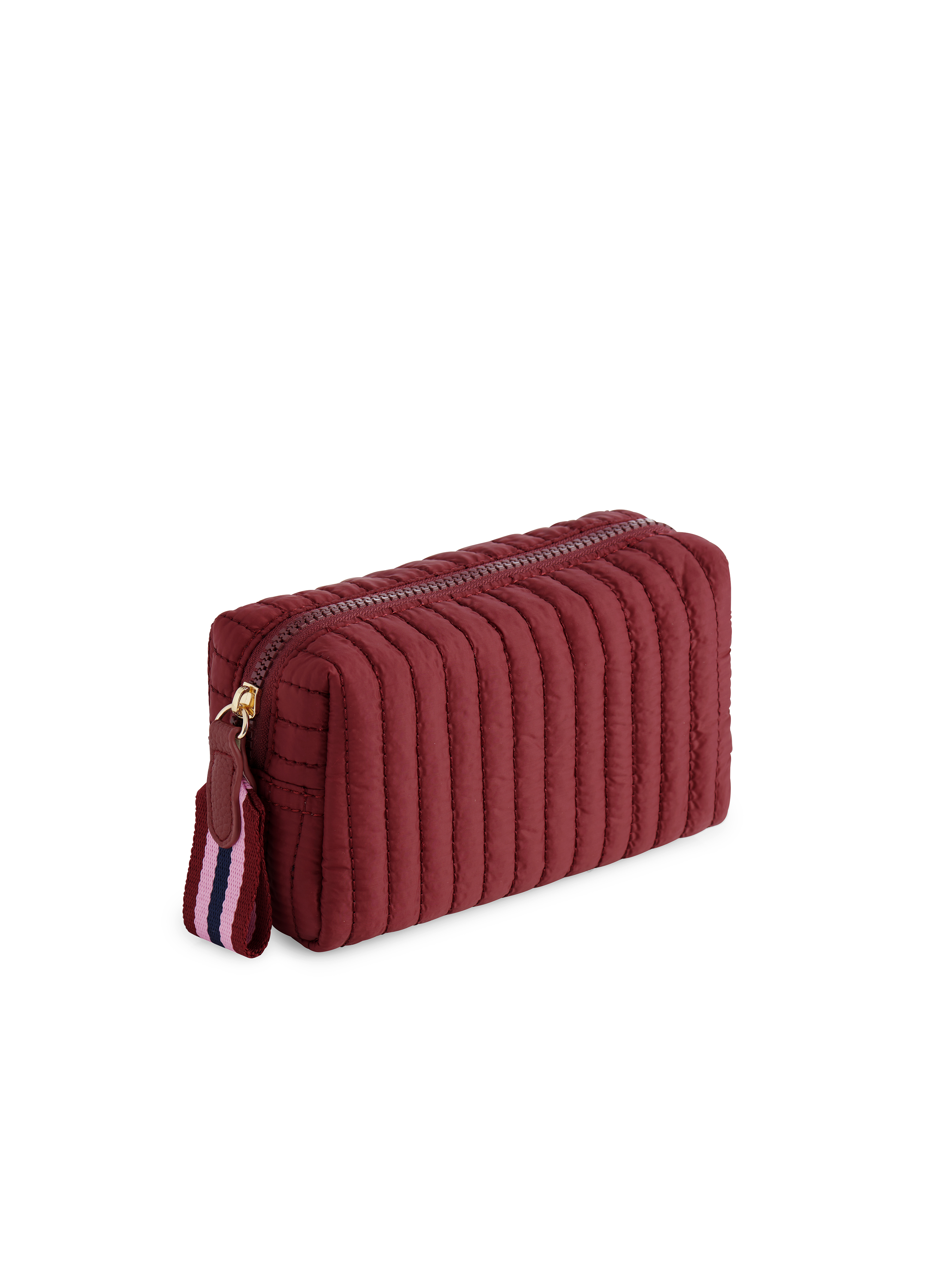 Picture of EZRA SMALL BOXY COSMETIC POUCH,WINE