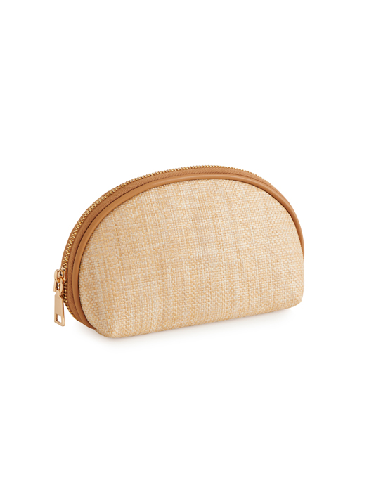 Picture of AMELIA ZIP POUCH, NATURAL