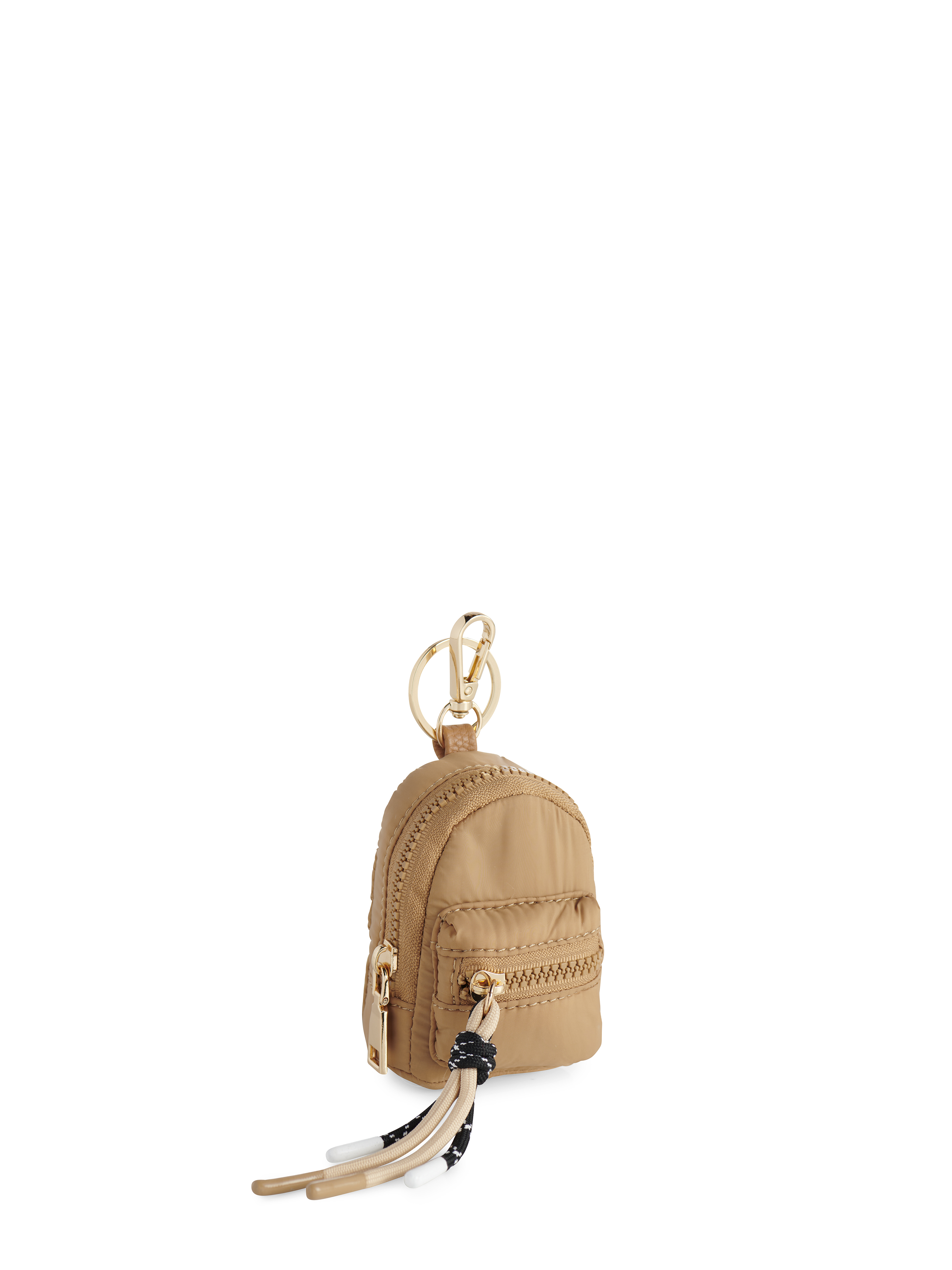 Picture of EZRA MINI BACKPACK BAG CHARM,TAN