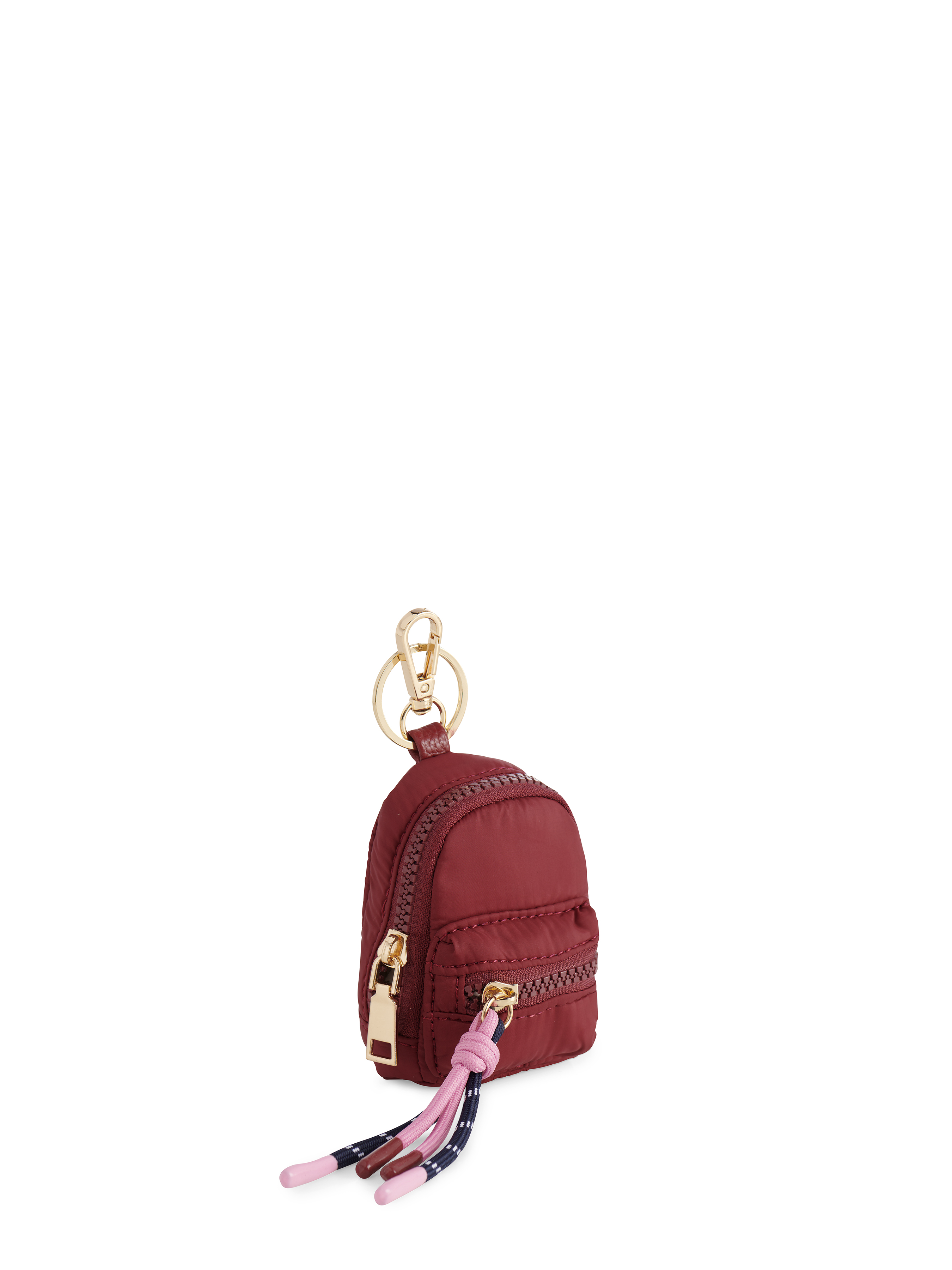 Picture of EZRA MINI BACKPACK BAG CHARM,WINE