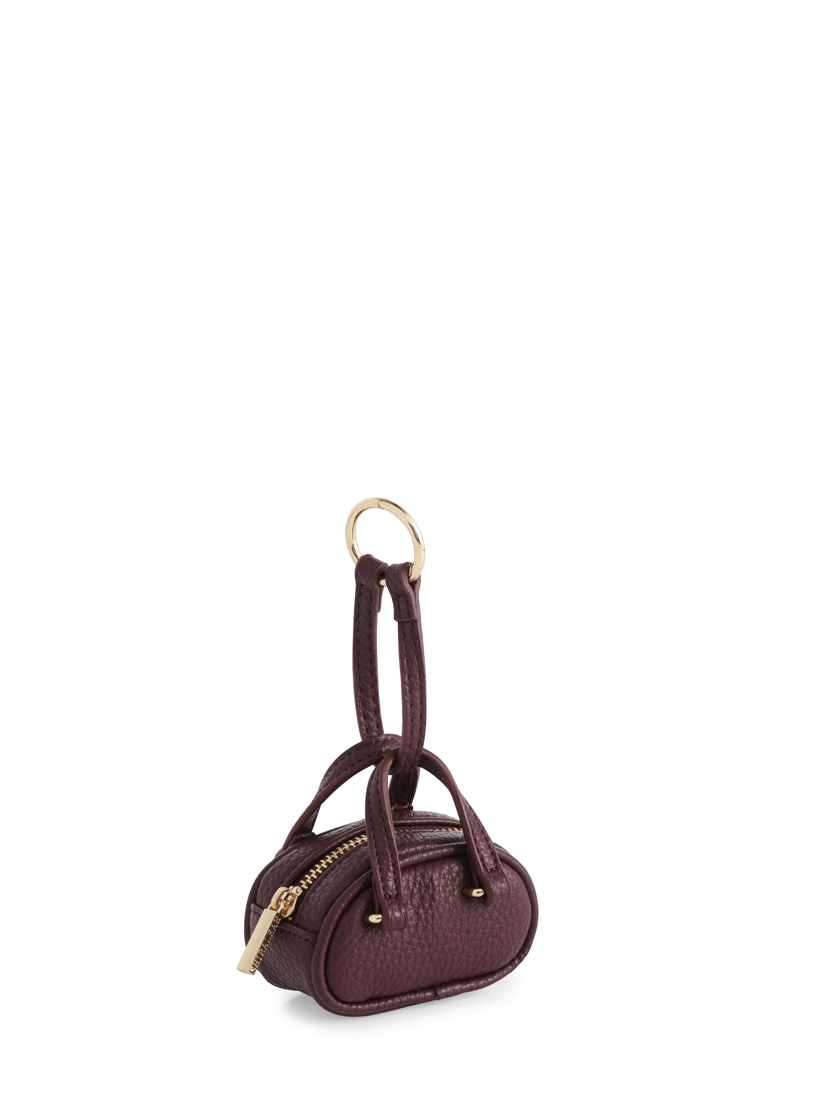 Picture of VALLERIE BAG CHARM/KEY RING, WINE