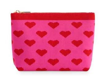Picture of ROBBIE ZIP POUCH,PINK