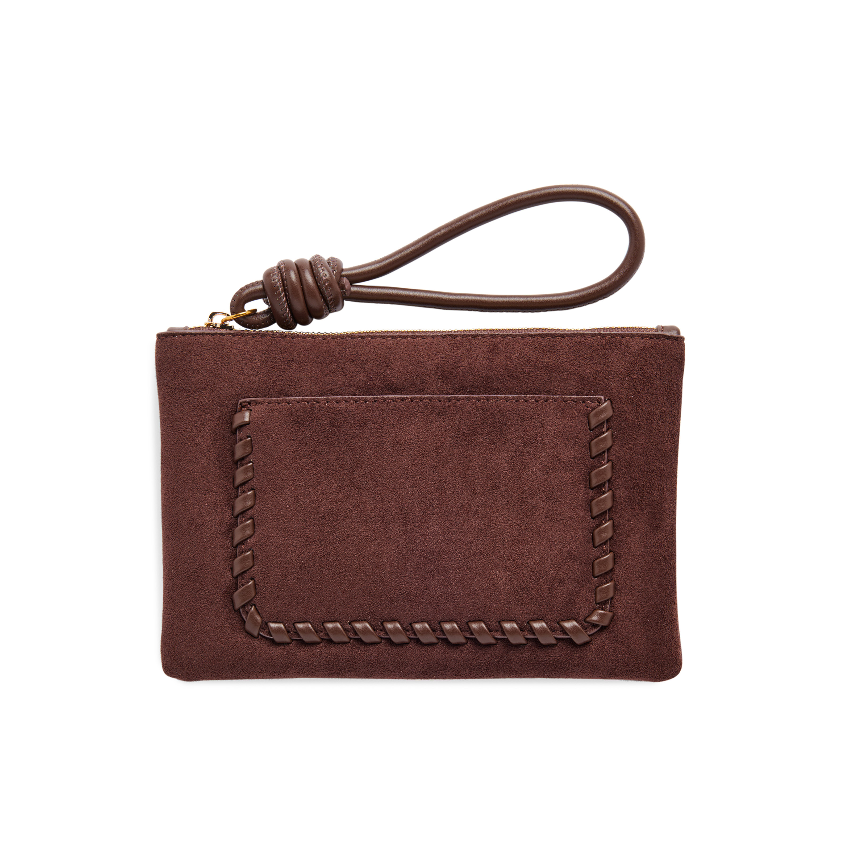 Picture of PAIGE WRISTLET/ZIP POUCH,CHOCOLATE