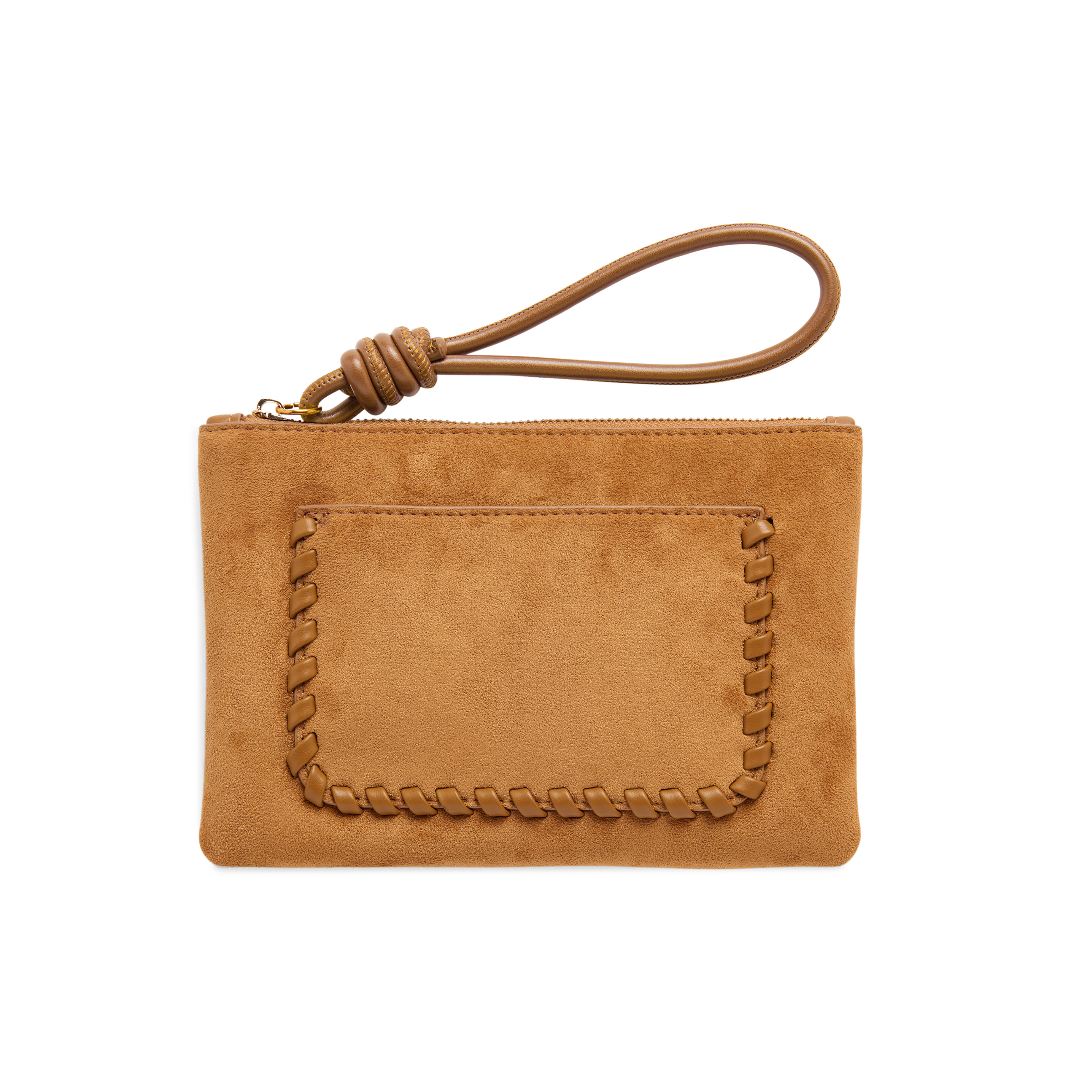 Picture of PAIGE WRISTLET/ZIP POUCH,SADDLE